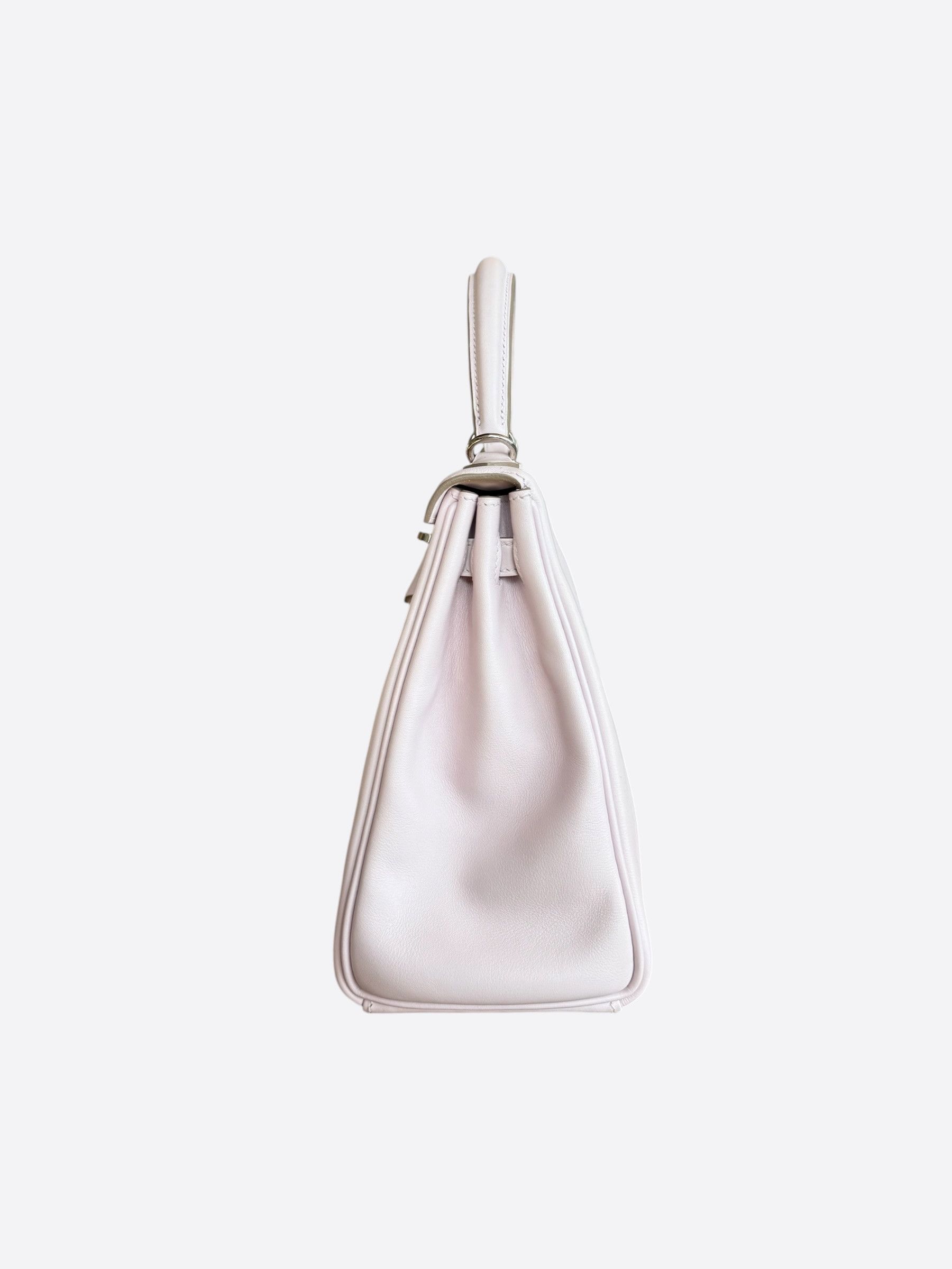 Hermes Hermes Mauve Pink Swift Kelly 25 Size ONE SIZE - 4 Thumbnail