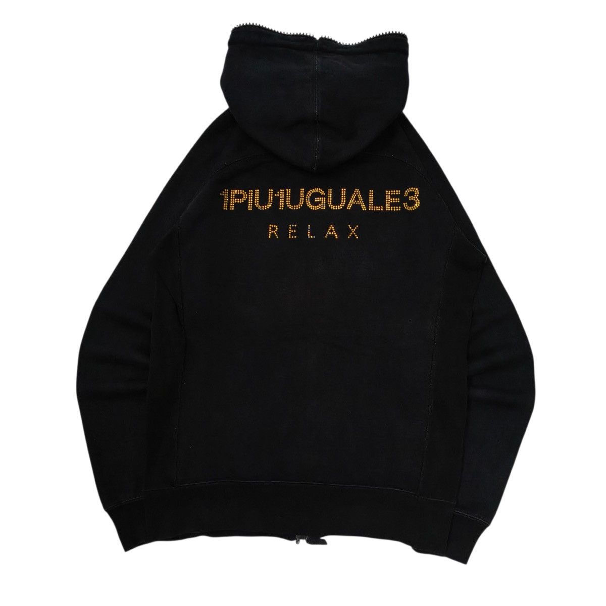 Japanese Brand Japanese 1piu1uguale3 Relax Small Logo Full Zip Hoodie Size US M / EU 48-50 / 2 - 1 Thumbnail