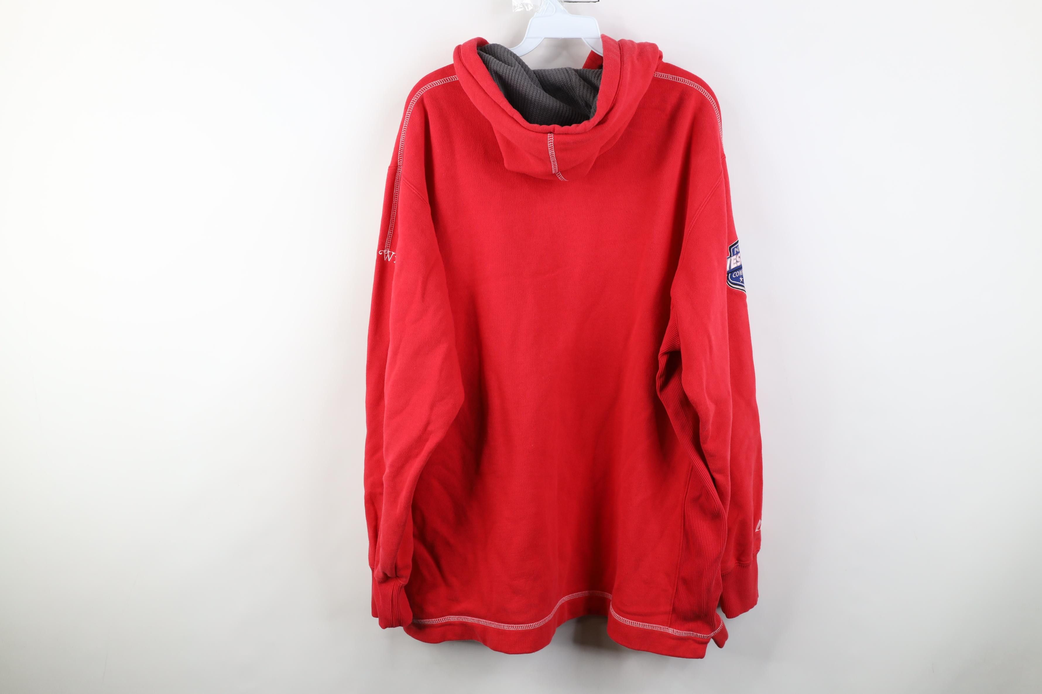 Majestic Majestic Detroit Red Wings Hockey Jersey Hoodie Sweatshirt Size US L / EU 52-54 / 3 - 15 Thumbnail