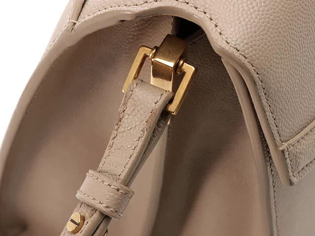 Saint Laurent Paris o1b1hav111024 Size: OS / Mini Handle Bag in Dark Beige Size ONE SIZE - 5 Thumbnail