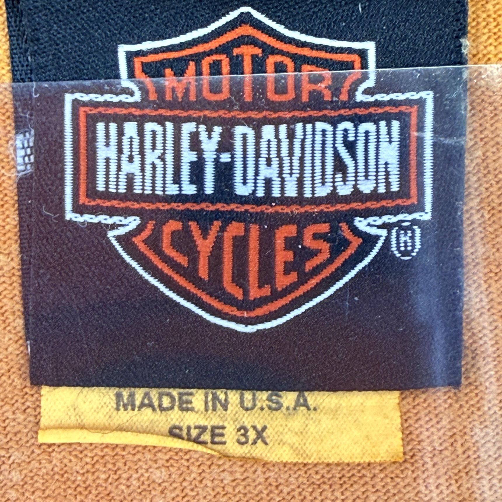Harley Davidson Harley-Davidson Bike Week Shirt Mens 3XL Orange Skull Daytona Beach 2009 Tee Size US XXL / EU 58 / 5 - 4 Thumbnail