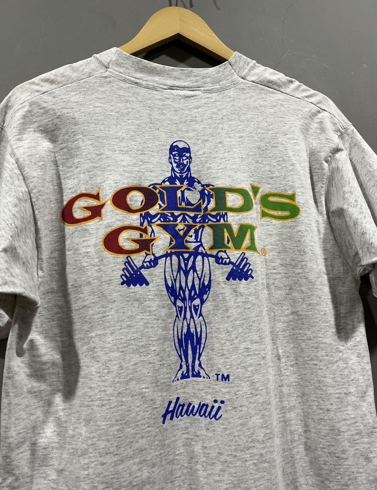 Vintage Vintage 90s Gold's Gym Osaka Japan T Shirt | Grailed