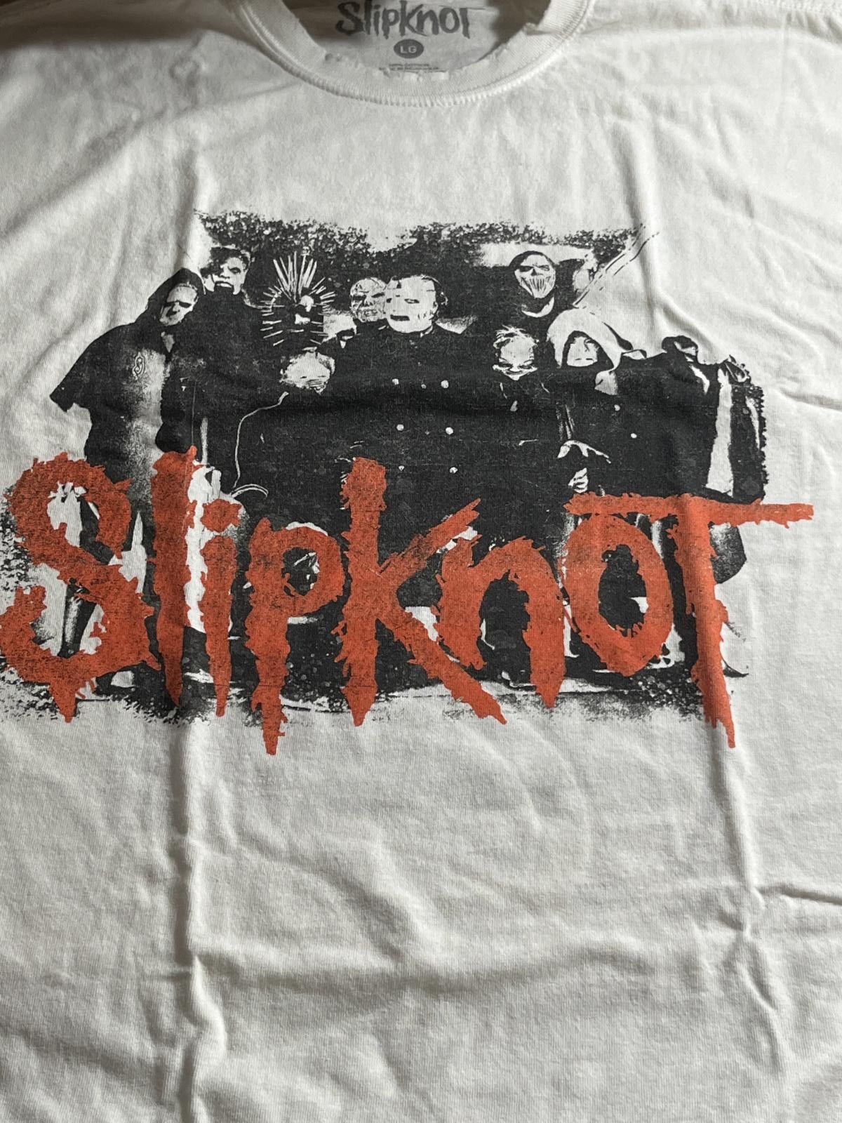 Designer T-shirt Slipknot Band - Distressed Pentagram Goat Shirt - L Size US L / EU 52-54 / 3 - 4 Thumbnail