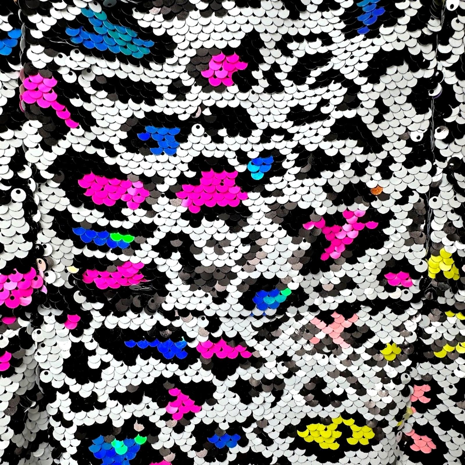 Other Milly Minis Kyle Leopard Sequins Dress Multi Childs size 12 Size XL / US 12-14 / IT 48-50 - 10 Thumbnail