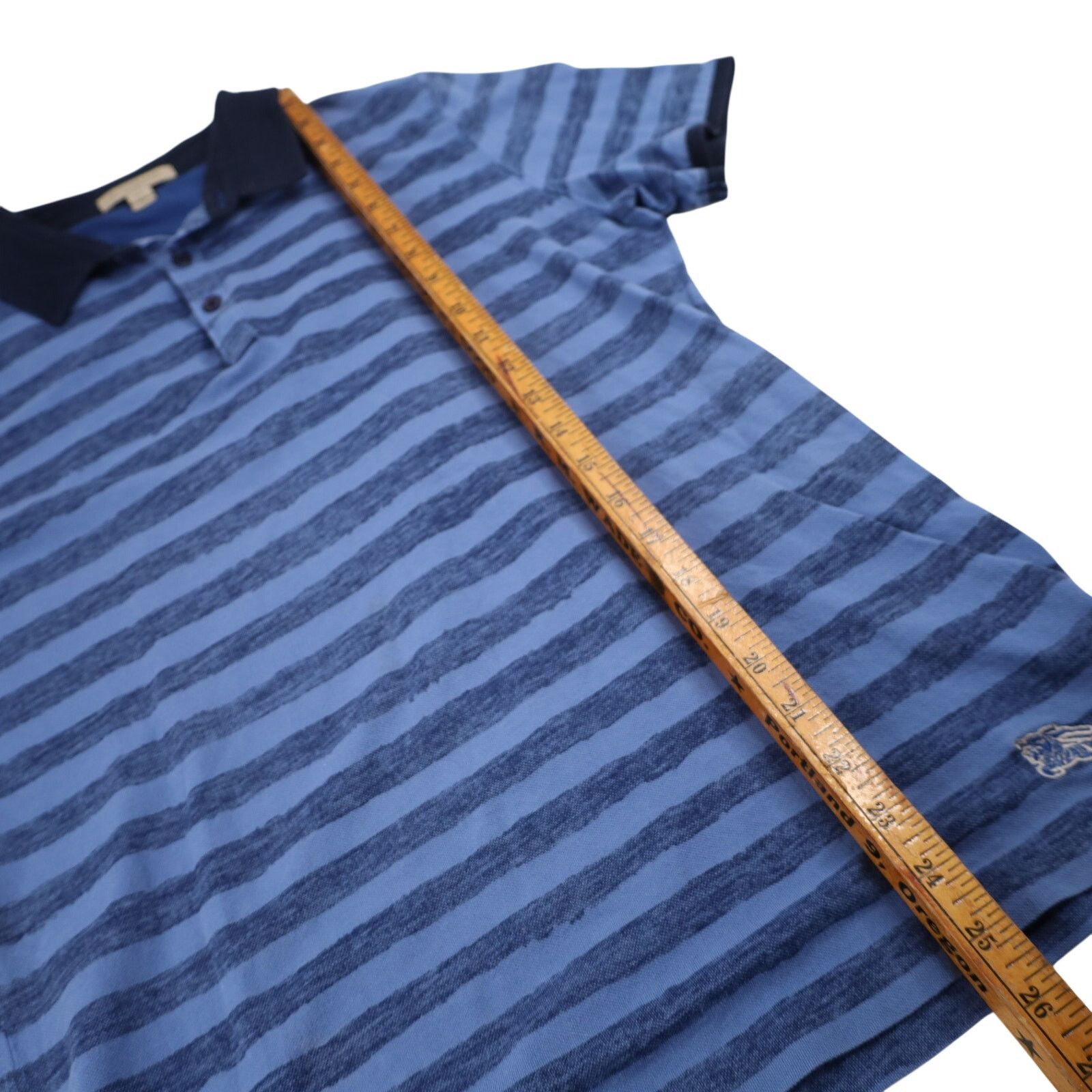 Burberry Burberry London Striped Polo Shirt Size US M / EU 48-50 / 2 - 8 Thumbnail