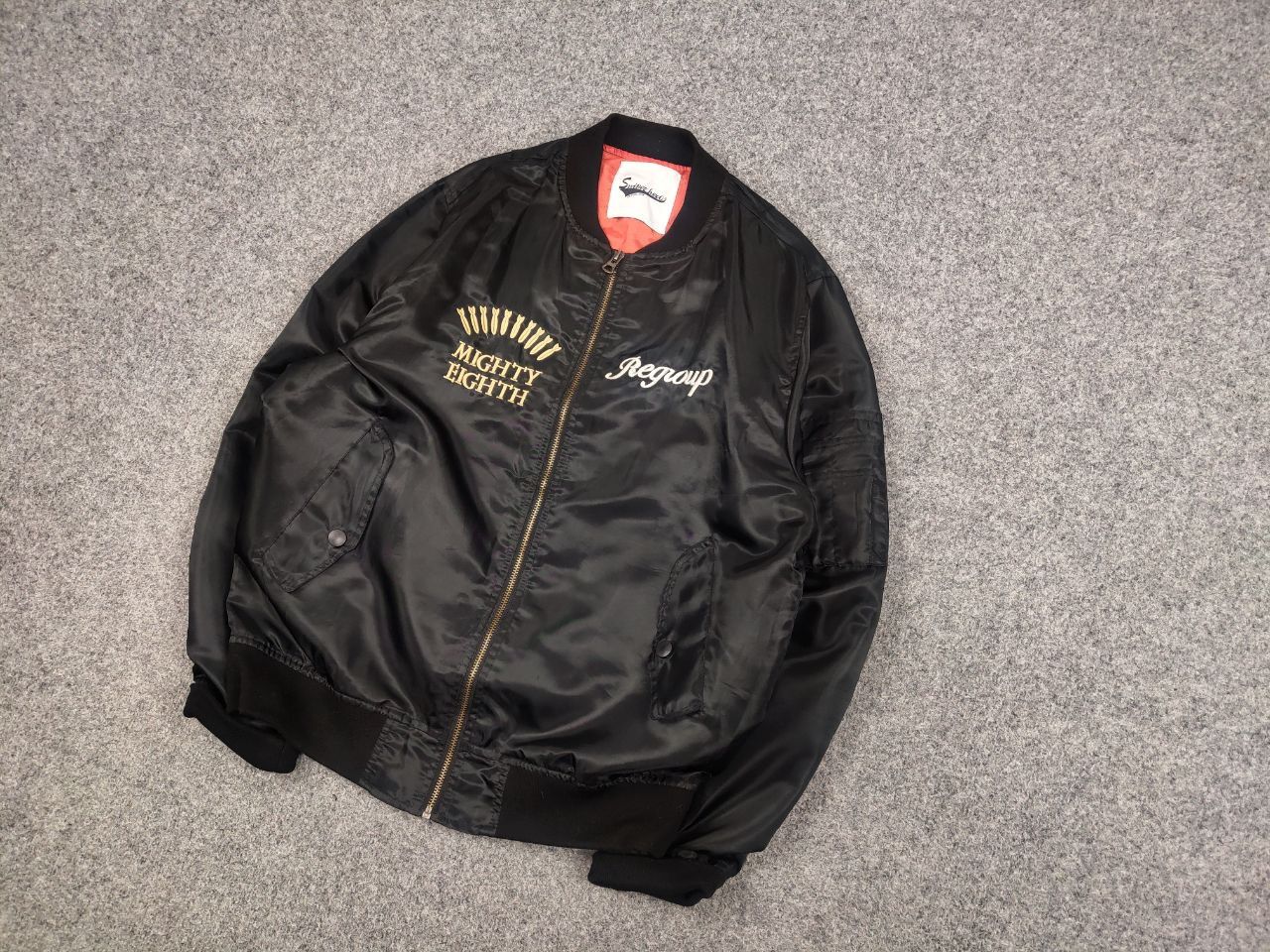 Vintage 90's Us Army Special Forces Regroup Bomber Jacket