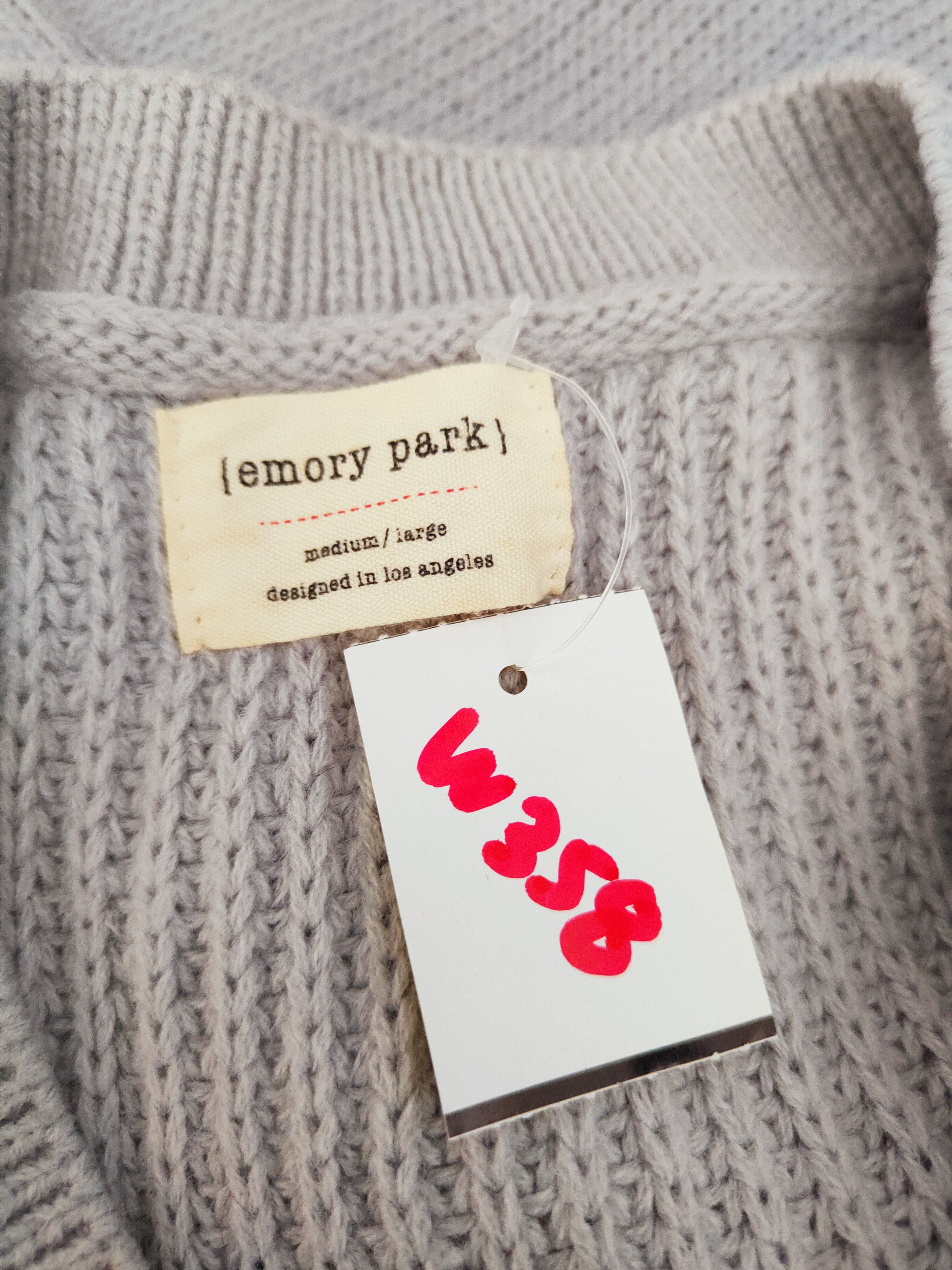 Vintage Emory Park Blue Knitwear Sweatshirts #W358 Size L / US 10 / IT 46 - 13 Thumbnail