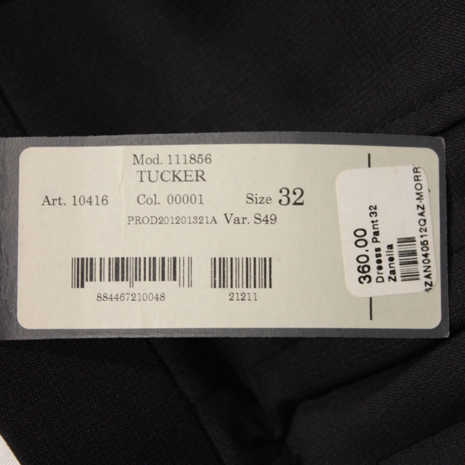 Zanella Zanella New with tags Dress Pants Size 32 US In Black Size US 32 / EU 48 - 4 Thumbnail