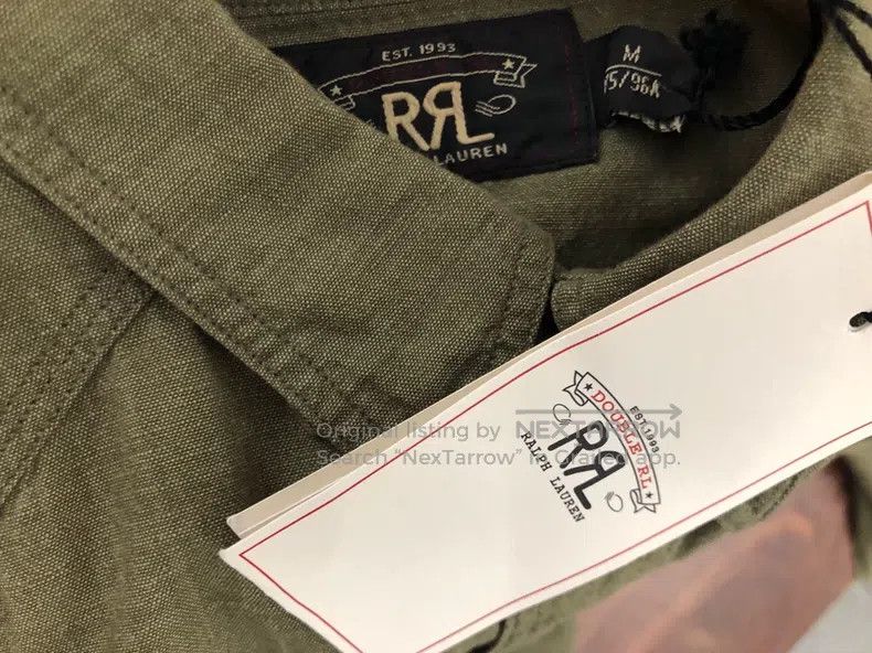 RRL Ralph Lauren RRL Ralph Lauren Youth fabric workwear shirt Size US M / EU 48-50 / 2 - 3 Thumbnail