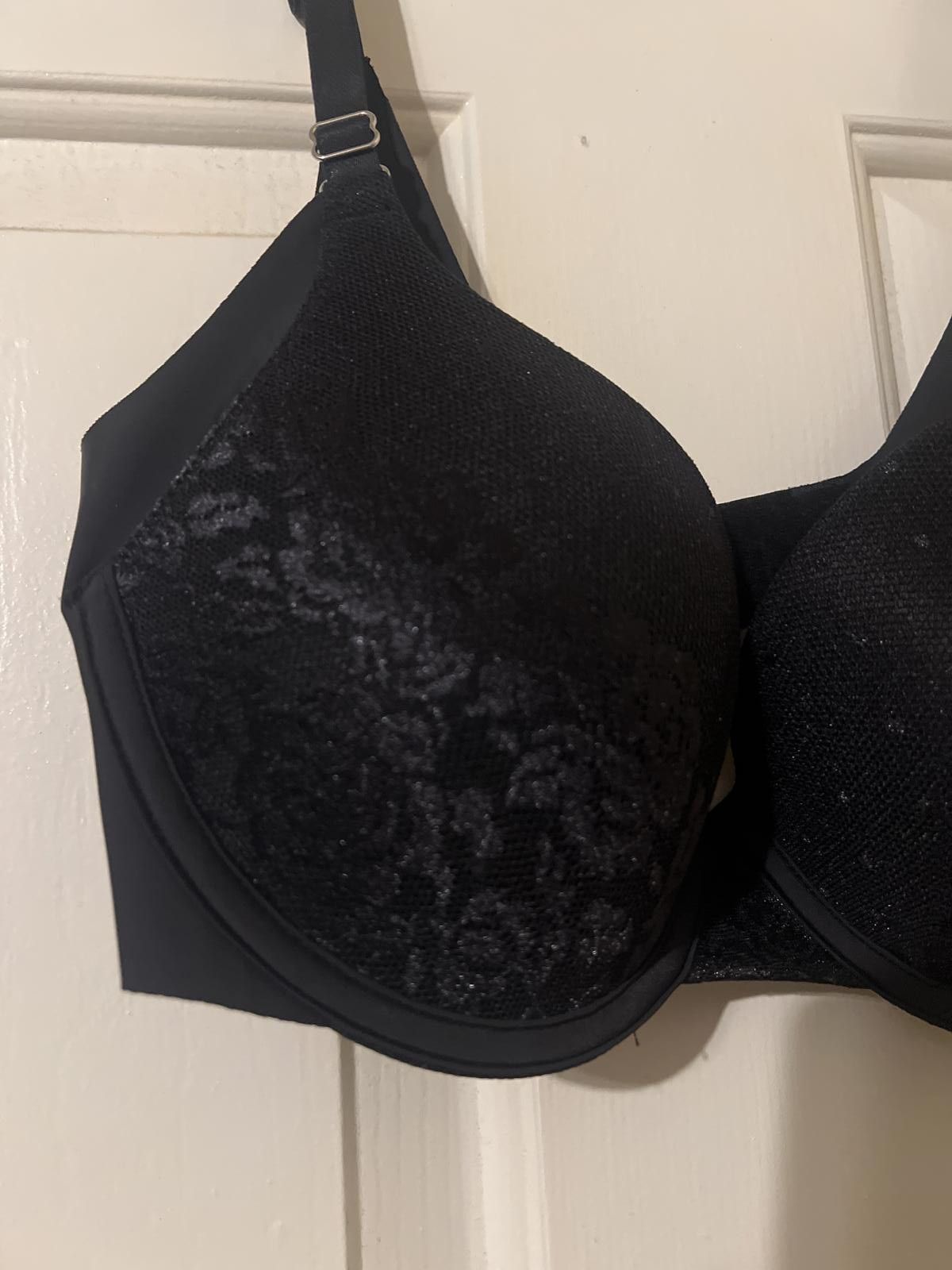 Other Maidenform Black Floral Pattern Underwire Bra Size 34C Size ONE SIZE - 2 Thumbnail