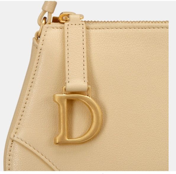 Dior o1w1db11024Size: OS / Saddle Rodeo Pouch in Pastel Yellow Size ONE SIZE - 5 Thumbnail