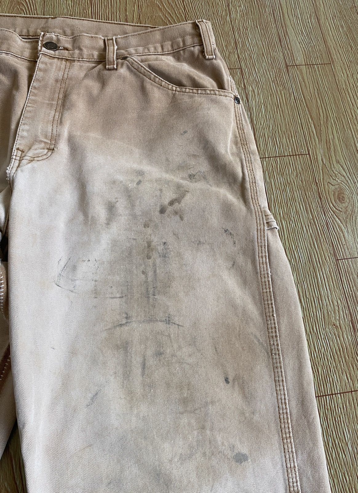 Dickies Very Rare Vintage Dickies Duck Canvas Carpenter Pants 1990s Size US 32 / EU 48 - 5 Thumbnail