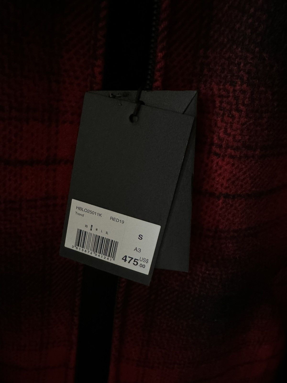 The Kooples Kooples Red Flannel Jacket- NEW Size US S / EU 44-46 / 1 - 4 Thumbnail
