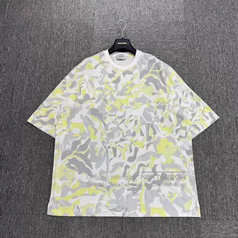 Hermes Hermes Camouflage Knit Short Sleeve Size US XXL / EU 58 / 5 - 1 Thumbnail