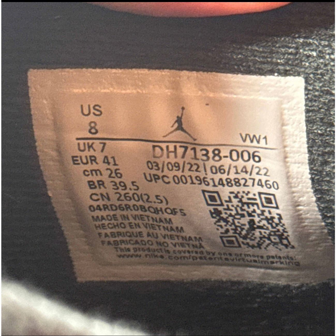 Jordan Brand × Nike Size 8 - Air Jordan 4 Retro SE Black Canvas Men's Shoes Size US 8 / EU 41 - 7 Thumbnail
