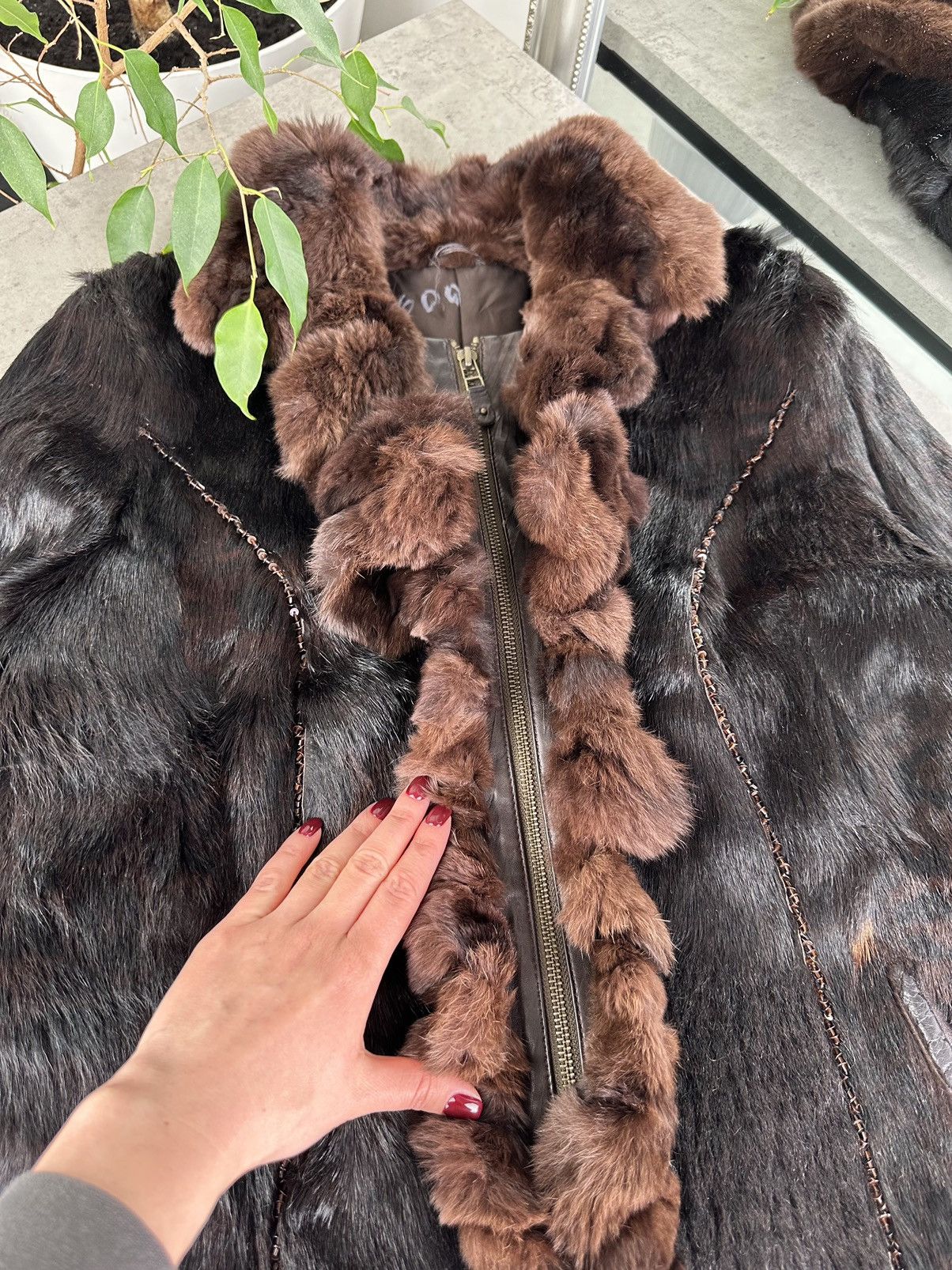 Japanese Brand Vintage Fur Jacket Size M / US 6-8 / IT 42-44 - 6 Thumbnail