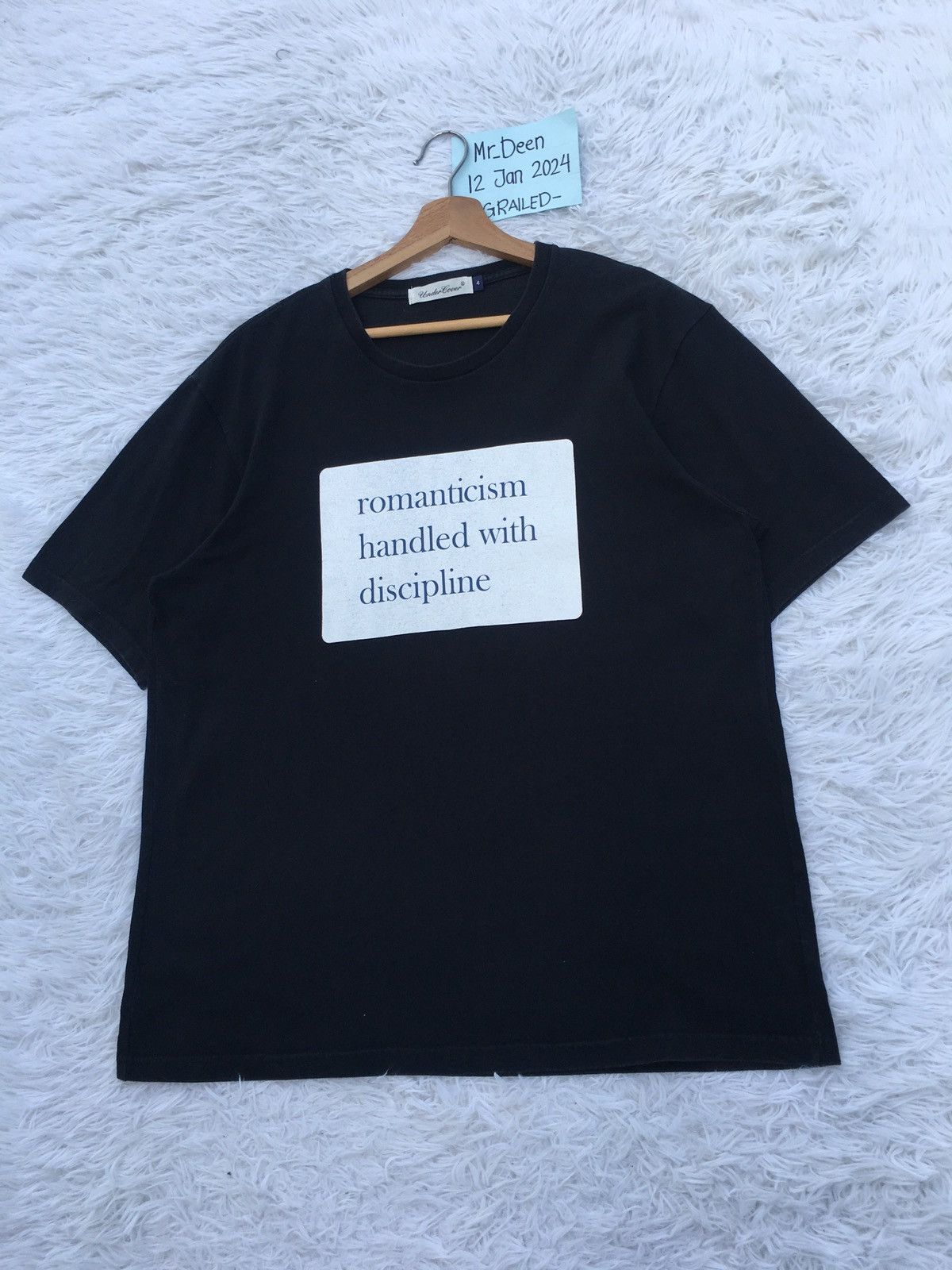 Undercover Rare Undercover ‘Romanticism handled with discipline’ Tee Size US L / EU 52-54 / 3 - 4 Thumbnail