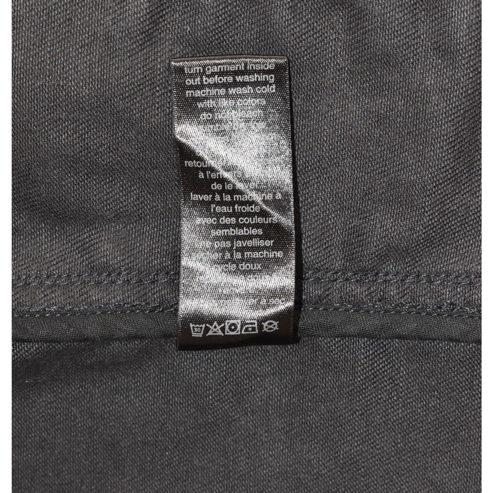 John Varvatos NWOT JOHN VARVATOS Black Waxed Finish Denim Zip Jacket Sz M Size US M / EU 48-50 / 2 - 6 Thumbnail