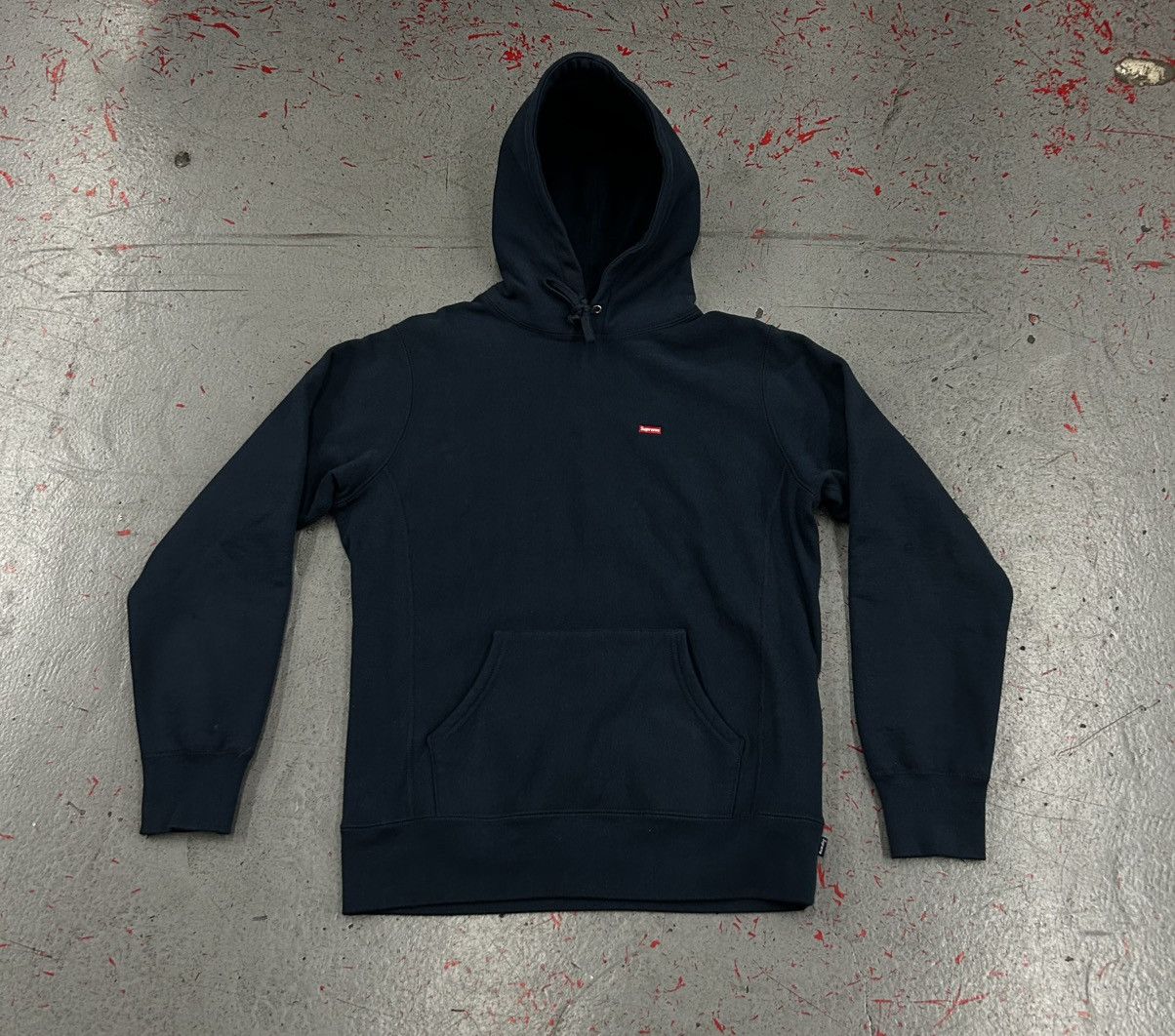 Supreme Supreme Small Box Blue Pullover Hoodie (FW25) Size Medium Size US M / EU 48-50 / 2 - 1 Thumbnail