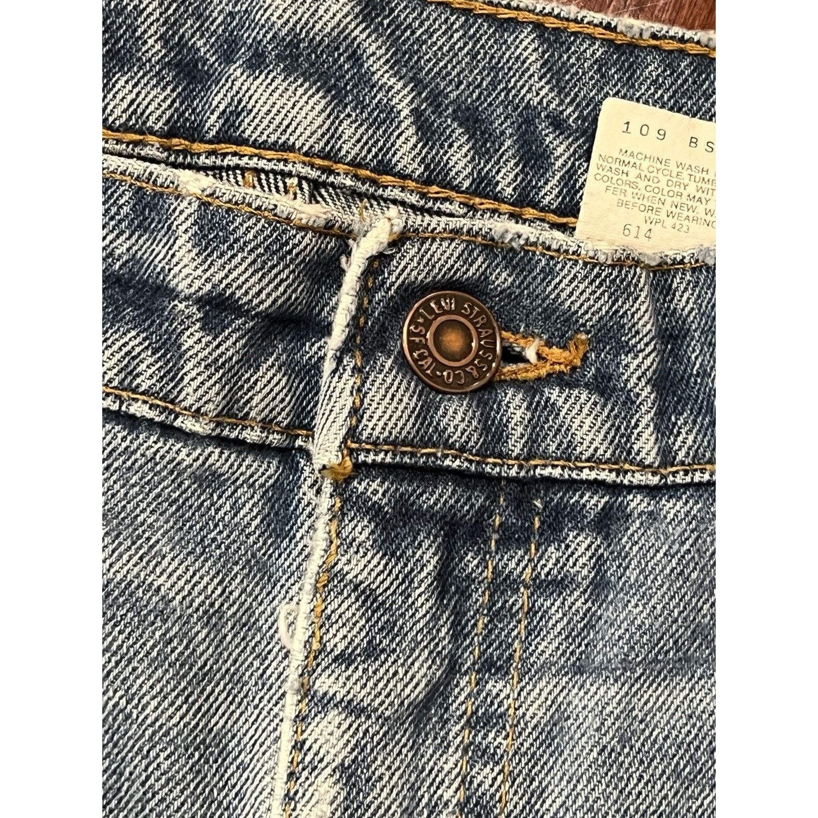 Levi's Vintage Levis Cut Off Shorts 38 Blue Jorts Denim Jeans 505 Size US 38 / EU 54 - 6 Thumbnail