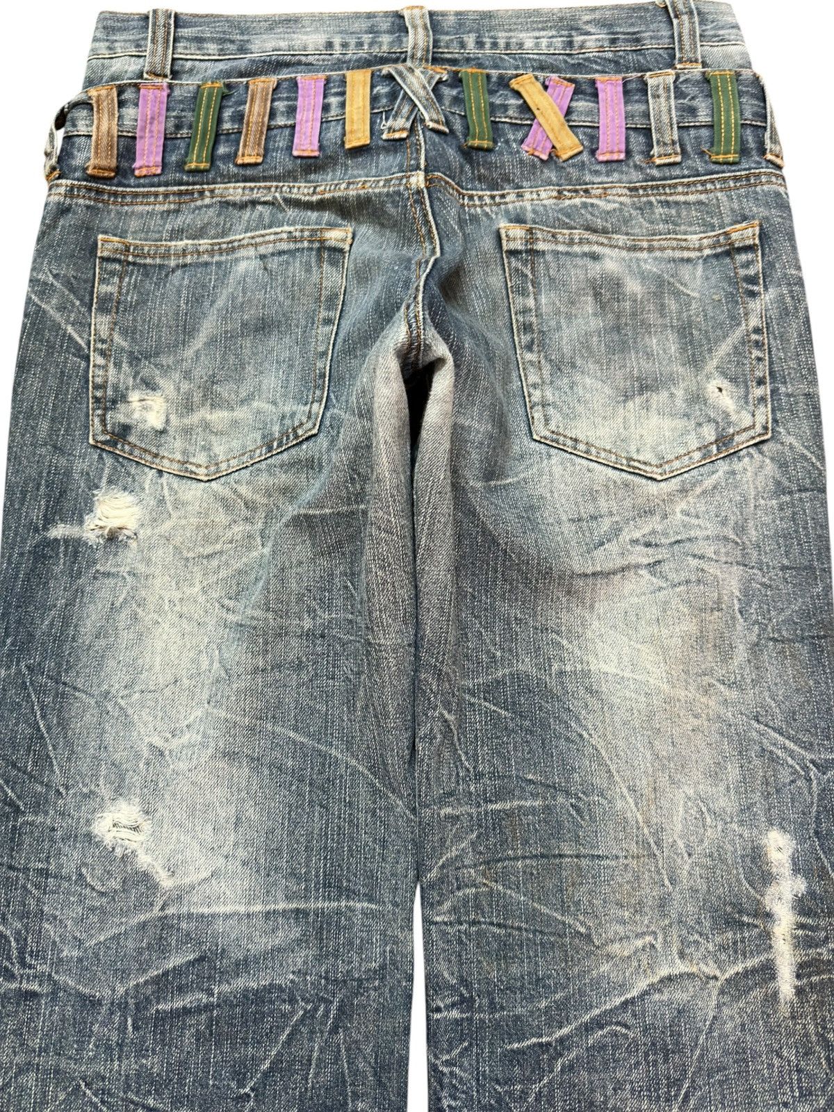 Hysteric Glamour Vintage Nylaus Clothing Double Waist Thunderwash Denim Size US 32 / EU 48 - 5 Thumbnail