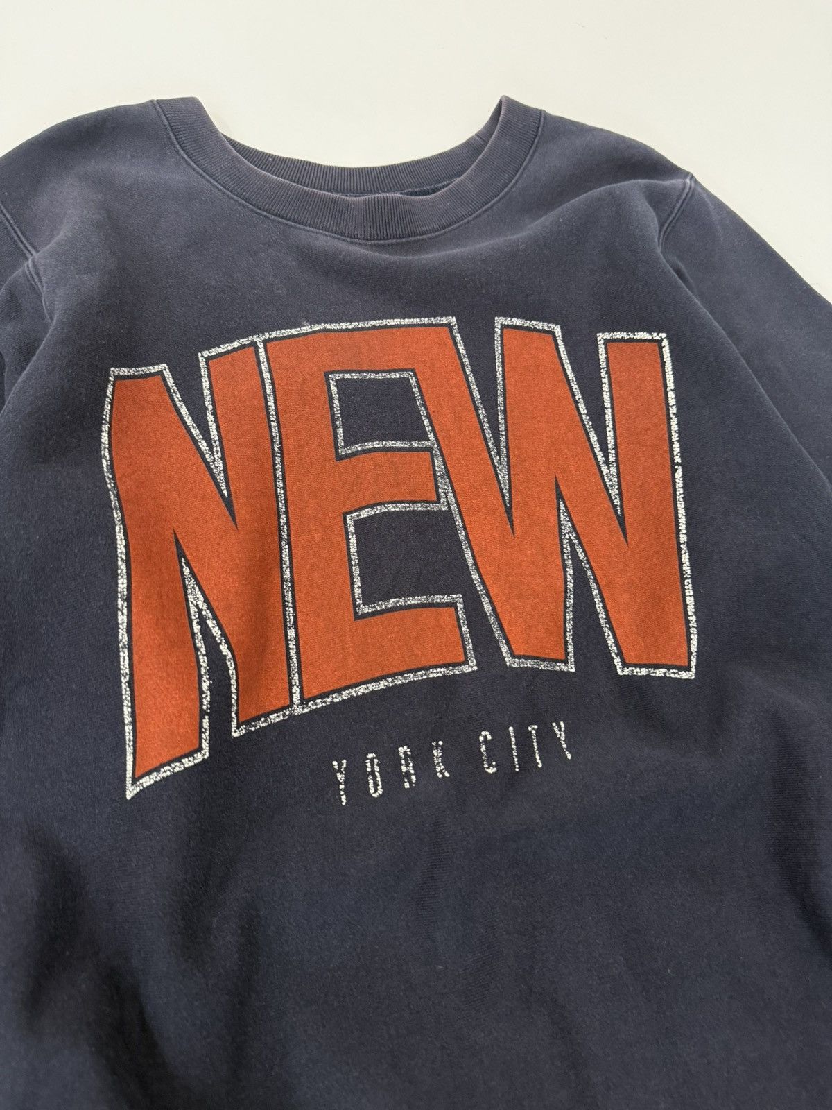 Tommy Jeans ⚡️TOMMY HILFIGER NEW YORK CITY COLLEGE LOGO STREETWEAR SWEAT Size US M / EU 48-50 / 2 - 5 Thumbnail