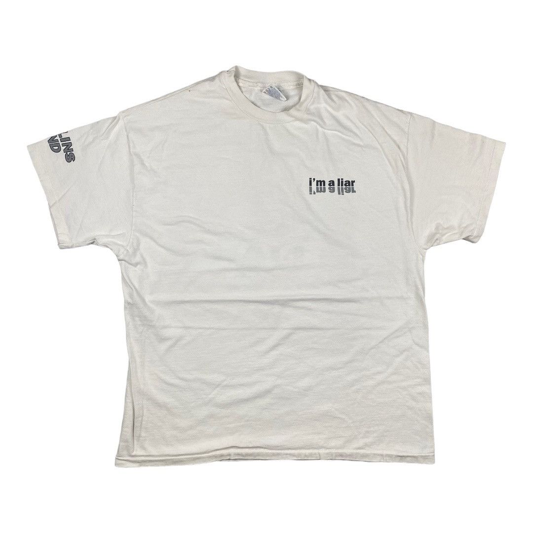 image of Band Tees x Rock T Shirt Rollins Band ‘Liar’ VTG 1996 in White, Men's (Size XL)