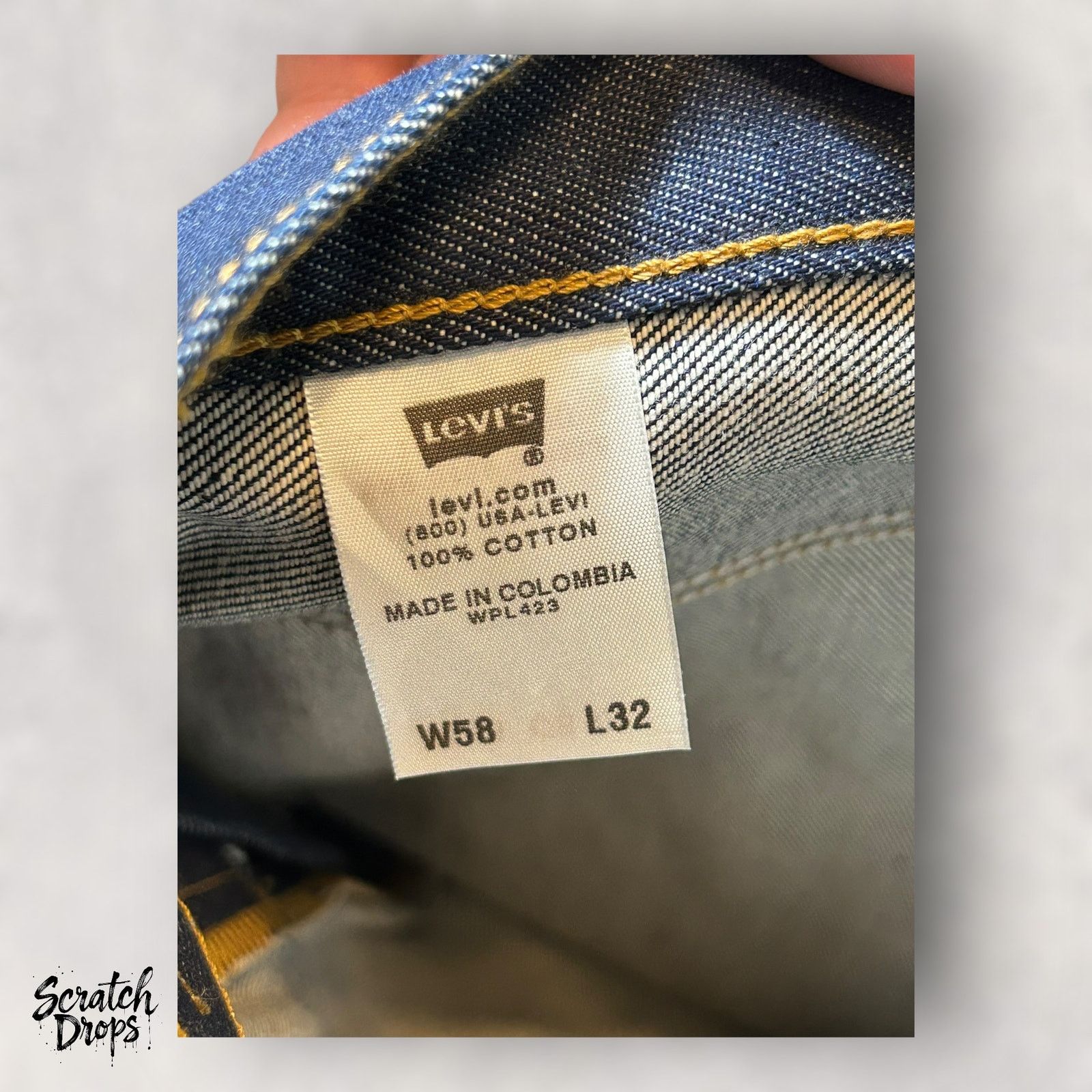 Levi's Vintage Levi’s 501xx Shrink-to-Fit Jeans USA W58 L32 501 NWT Size US 42 / EU 58 - 5 Thumbnail