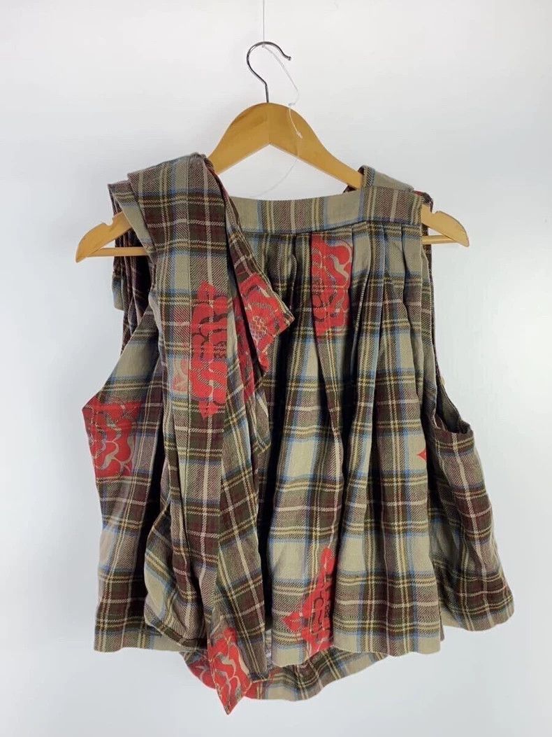 Vivienne Westwood Vivienne Westwood Irregular plaid shirt Size M / US 6-8 / IT 42-44 - 3 Thumbnail