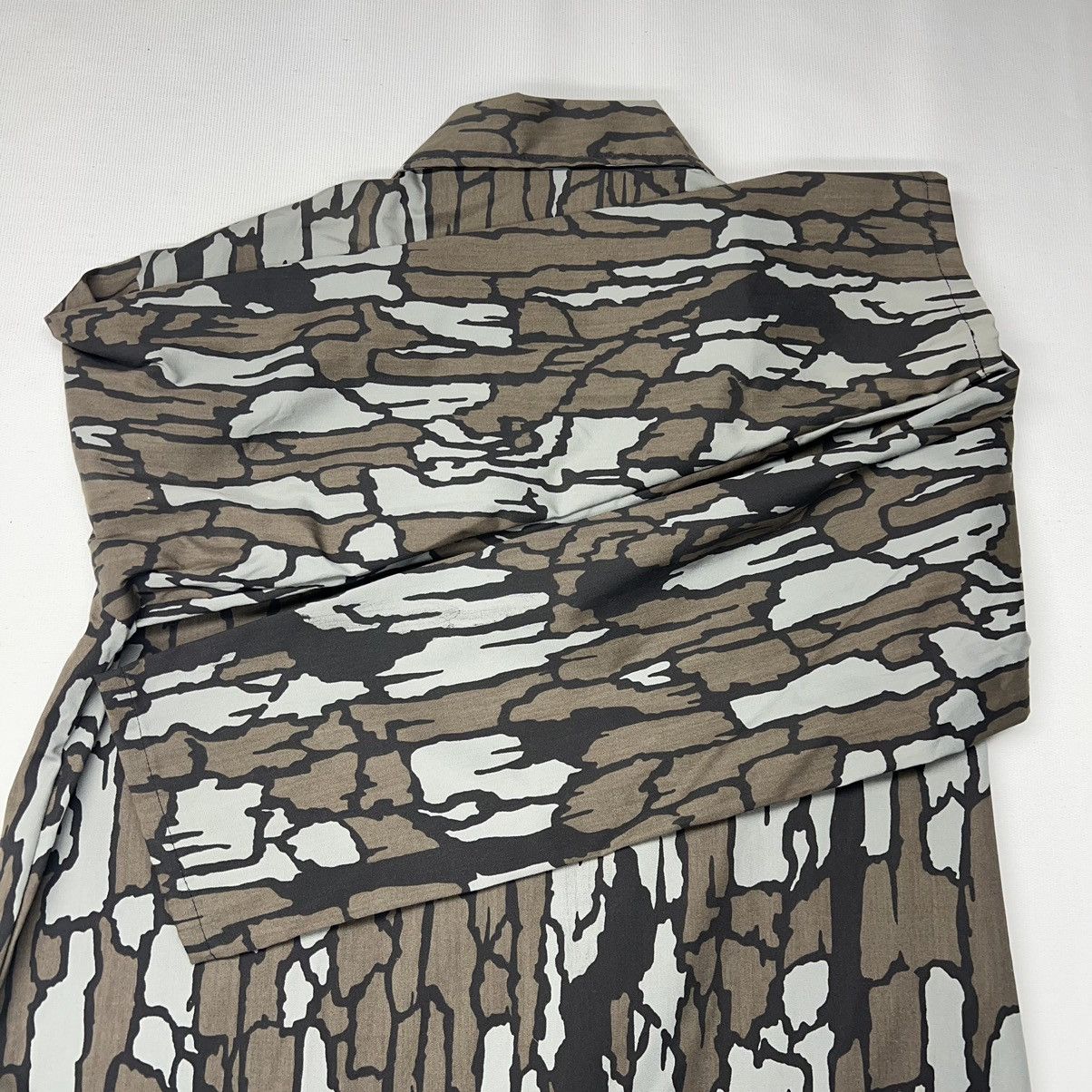 Vintage VTG Trebark Shirt Pants Set Camo Suit Hunting Shooting 80s Size US L / EU 52-54 / 3 - 7 Thumbnail