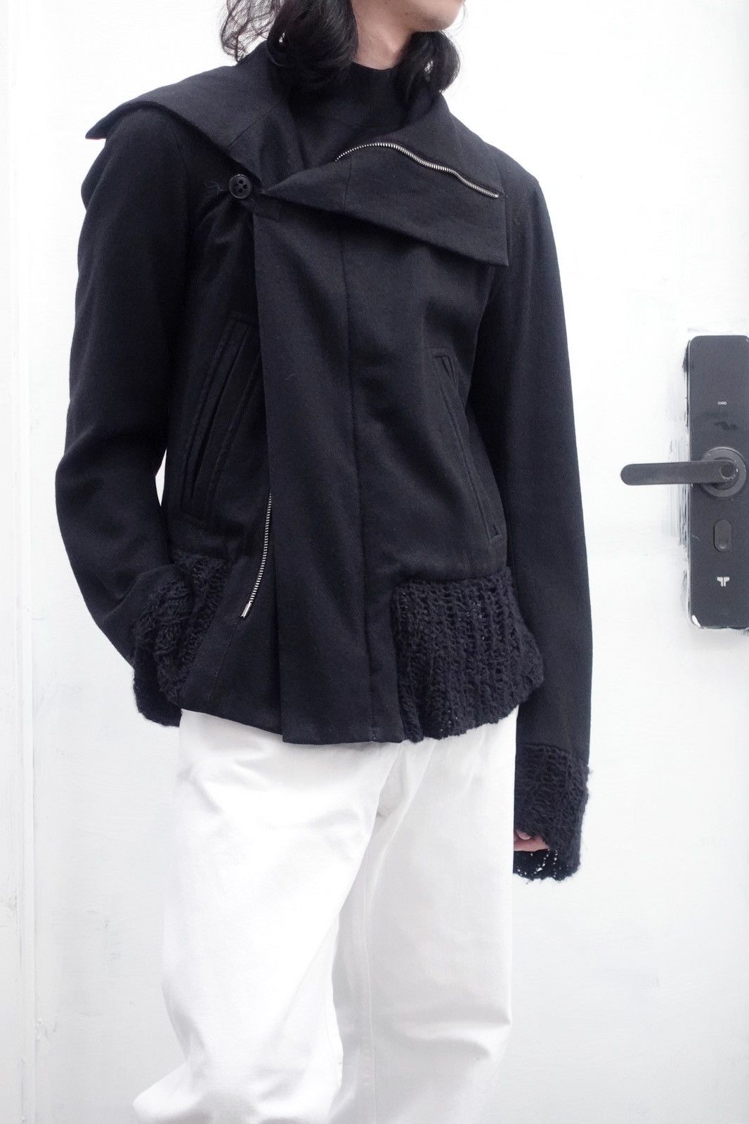 Ann Demeulemeester Ann Demeulemeester | AW2005 Asymmetric Ninja Jacket Size US S / EU 44-46 / 1 - 4 Thumbnail