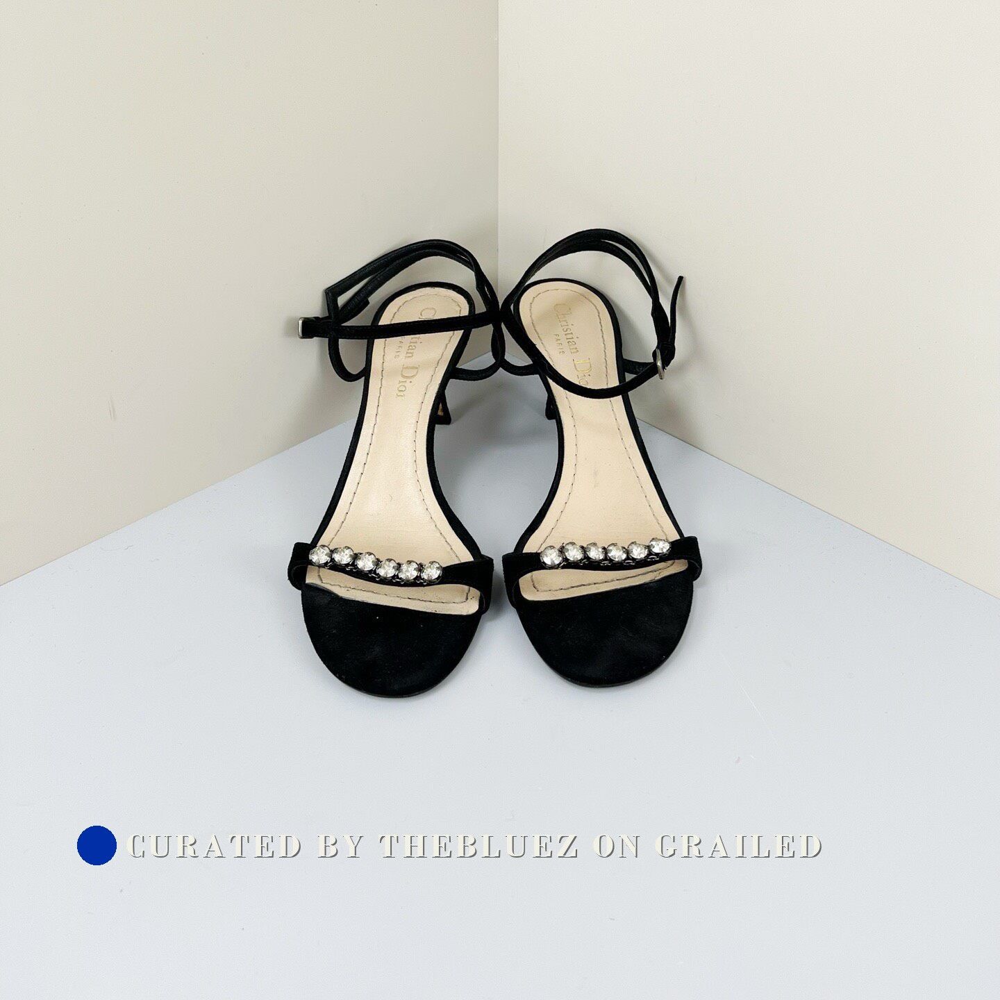 Dior Dior Crystal Embellished Heels Size US 6.5 / IT 36.5 - 1 Thumbnail