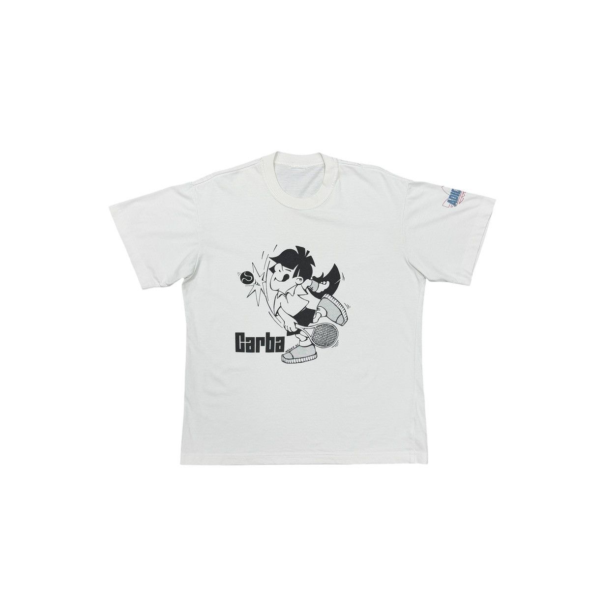 Adidas × Vintage Vintage Adidas Carba Tennis T-Shirt Size M Size US M / EU 48-50 / 2 - 1 Thumbnail