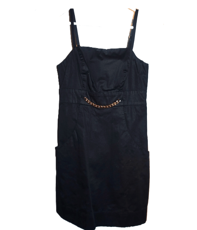 Guess Guess Jeans Black Gold Chain Bodycon Dress 1 Size XS / US 0-2 / IT 36-38 - 9 Thumbnail