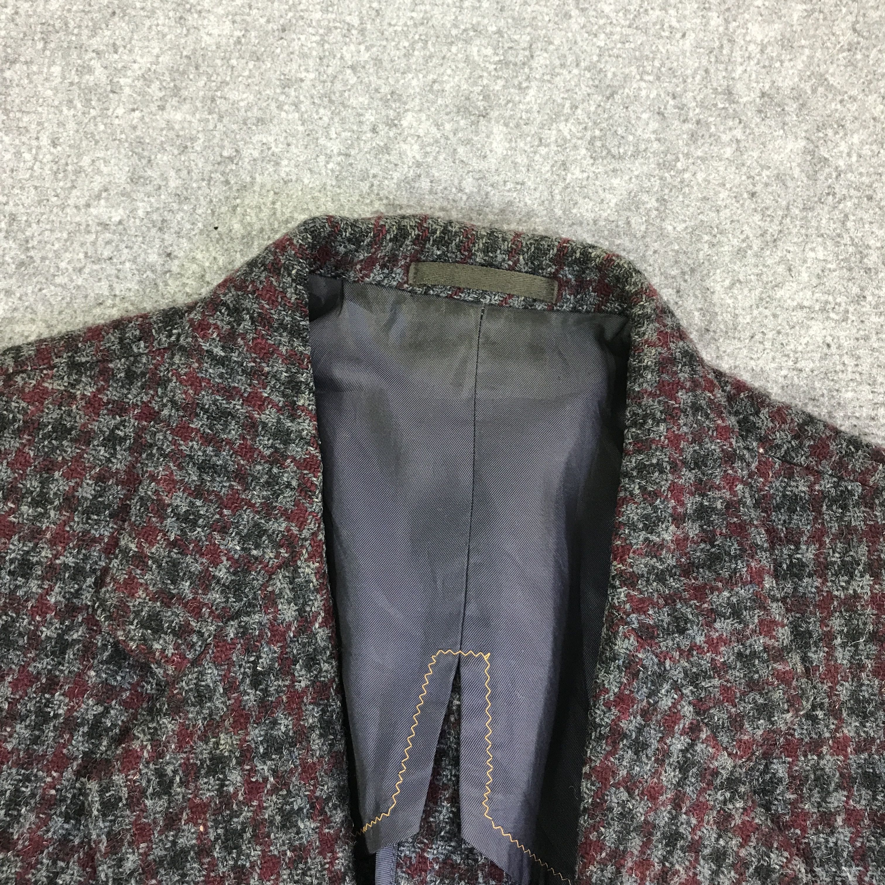 Harris Tweed harris tweed Classic Wool Blazer Coat jacket K115B18 Size US M / EU 48-50 / 2 - 8 Thumbnail