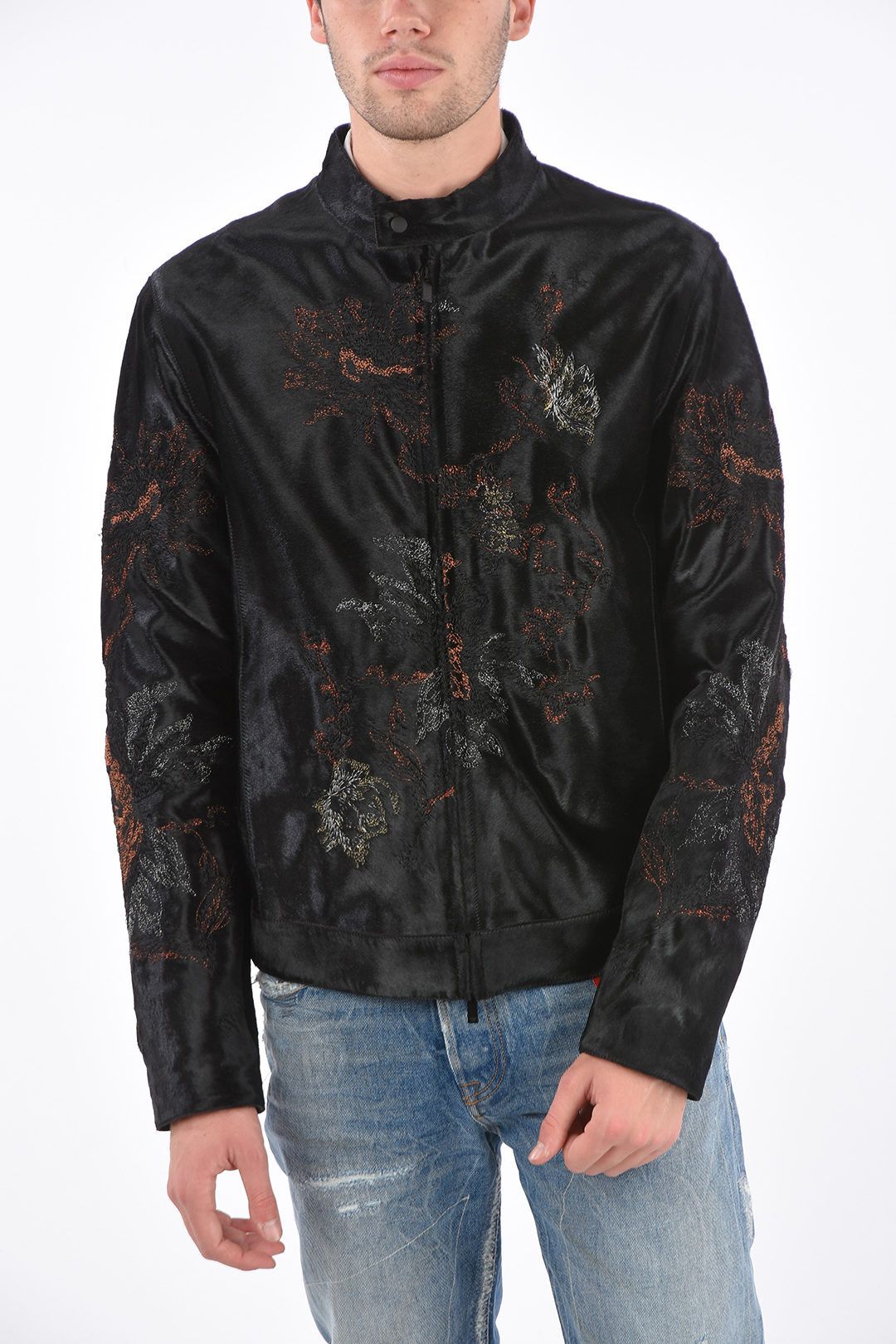image of Armani Og1Mm1223 Jacket In Black, Men's (Size Small)