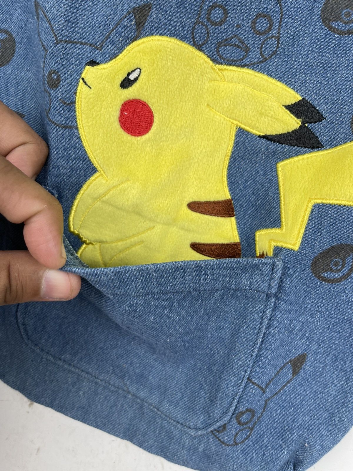 Pokemon pikachu pokemon tote bag tc44 Size ONE SIZE - 4 Thumbnail
