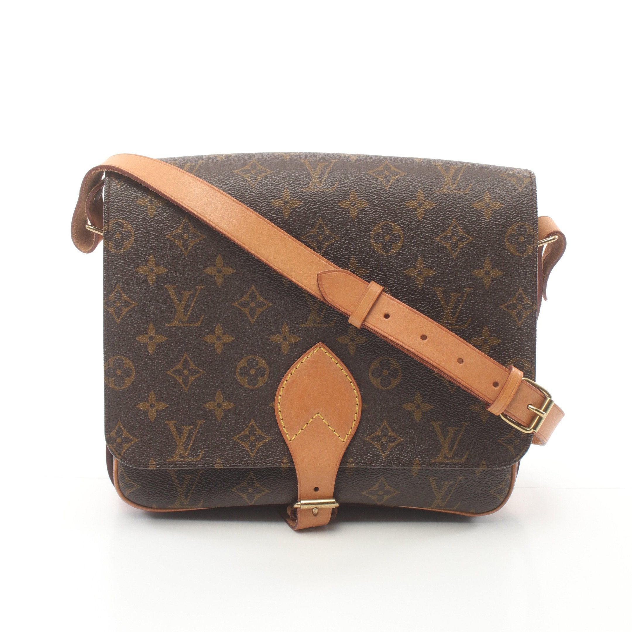 Louis Vuitton Louis Vuitton Cartesier Gm Monogram Shoulder Bag Leather Brown Size ONE SIZE - 1 Thumbnail
