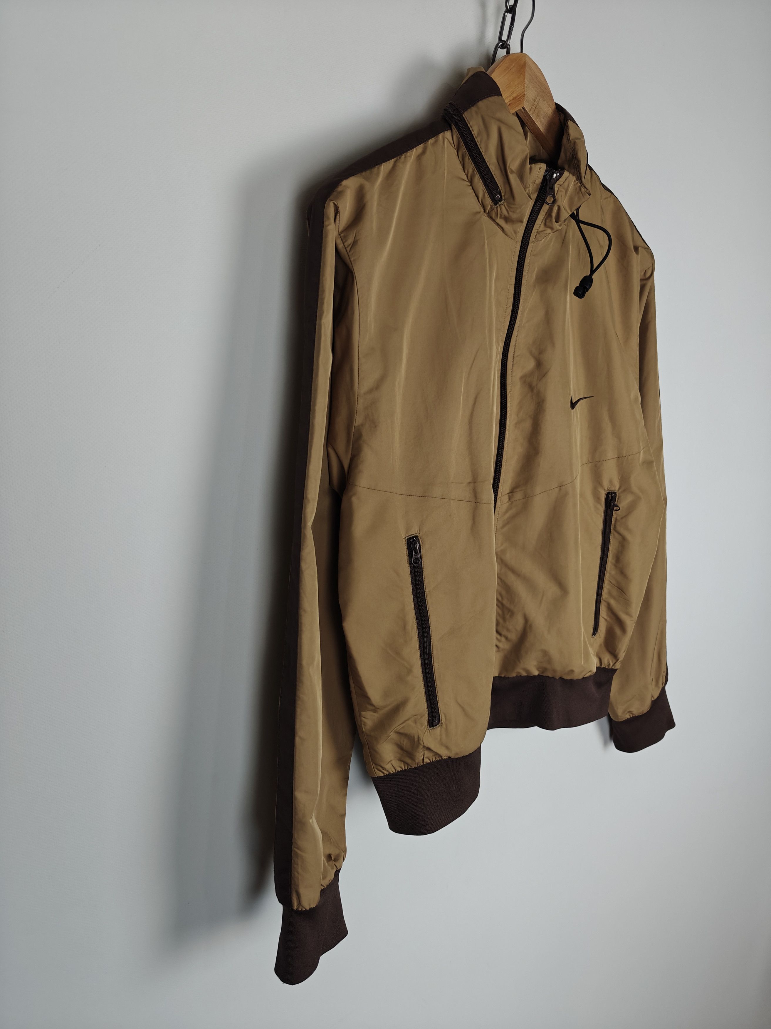 Nike Nike VTG Jacket Zip Hooded Brown size S Size US S / EU 44-46 / 1 - 6 Thumbnail