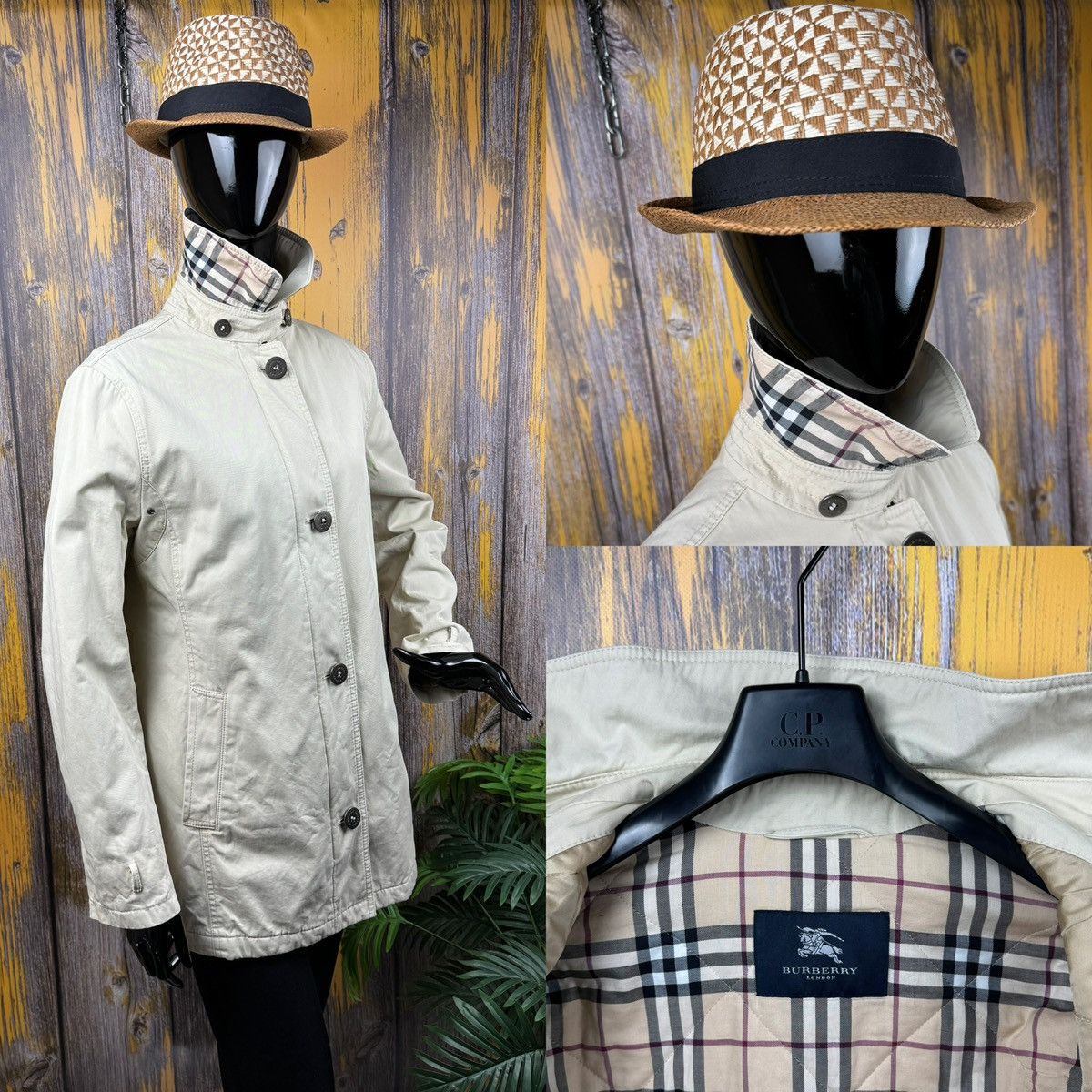 Burberry Burberry London Woman Trench Jacket Vintage Size M Size M / US 6-8 / IT 42-44 - 1 Thumbnail