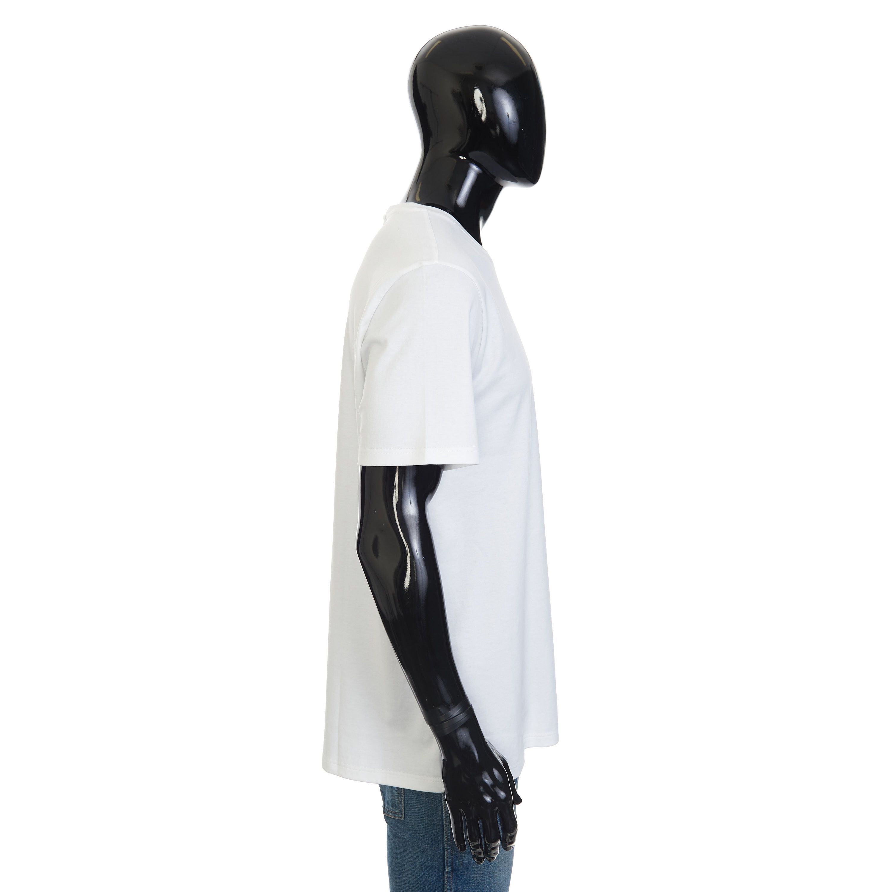 Berluti Embroidered B Logo T-Shirt In White Cotton Size US XXL / EU 58 / 5 - 7 Thumbnail