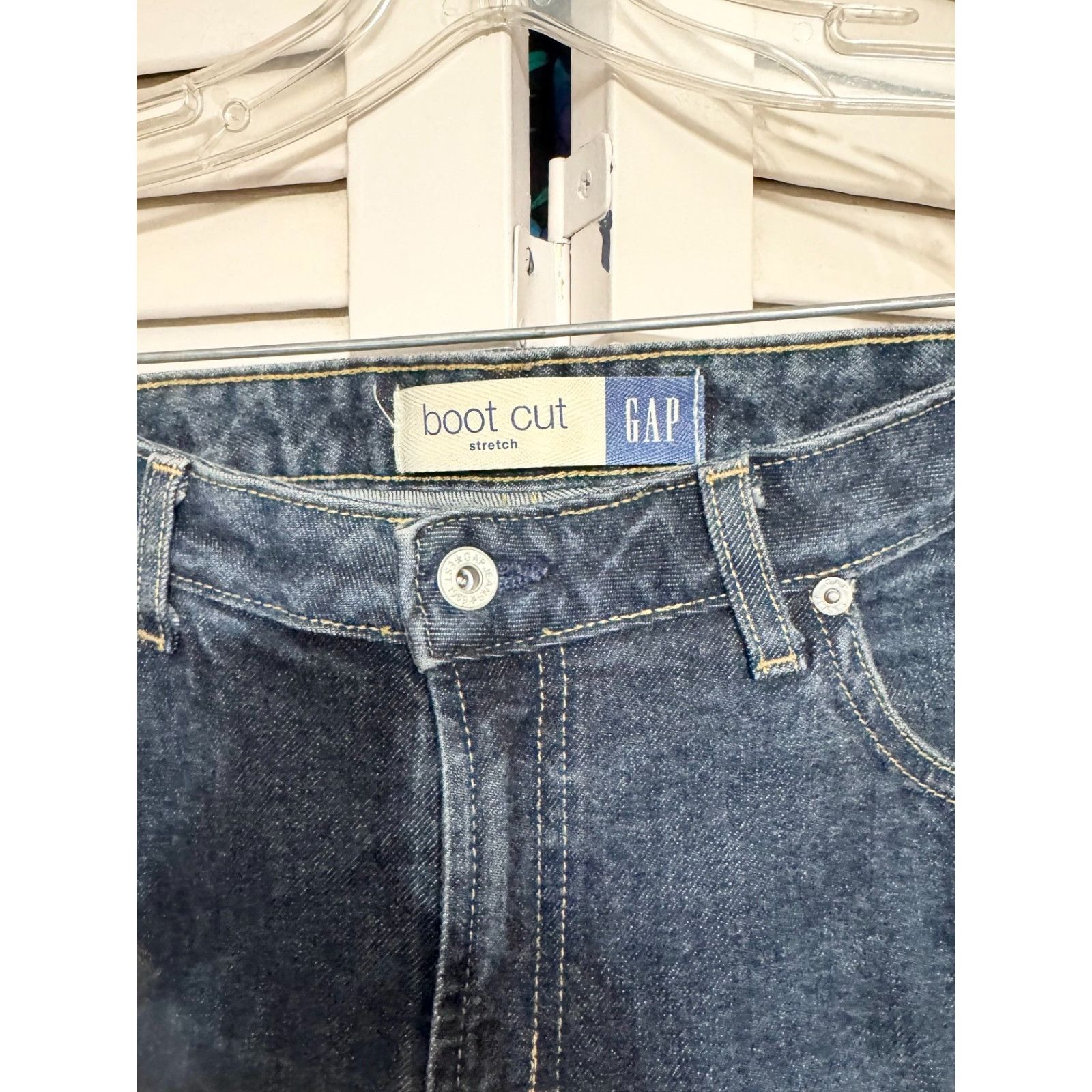 Gap Gap boot cut stretch denim jean size 8 Size 30" / US 8 / IT 44 - 4 Thumbnail