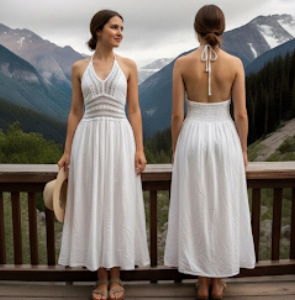 Other Sea Spice Resort Cotton Cover Double Slit M White Lace Size M / US 6-8 / IT 42-44 - 1 Thumbnail