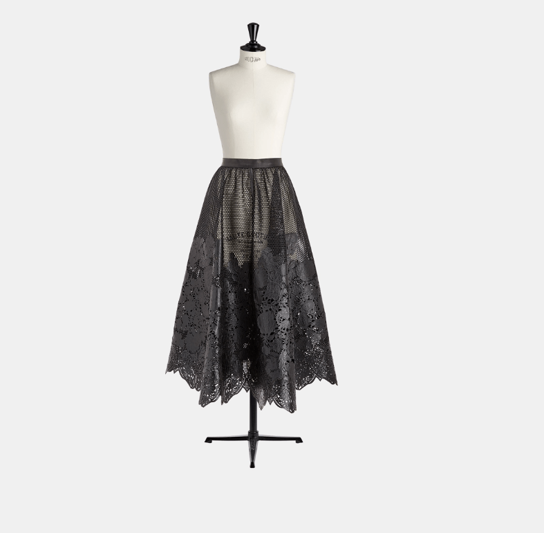 image of Dior O1W1Db10224 Skirt In Black, Women's (Size 32)