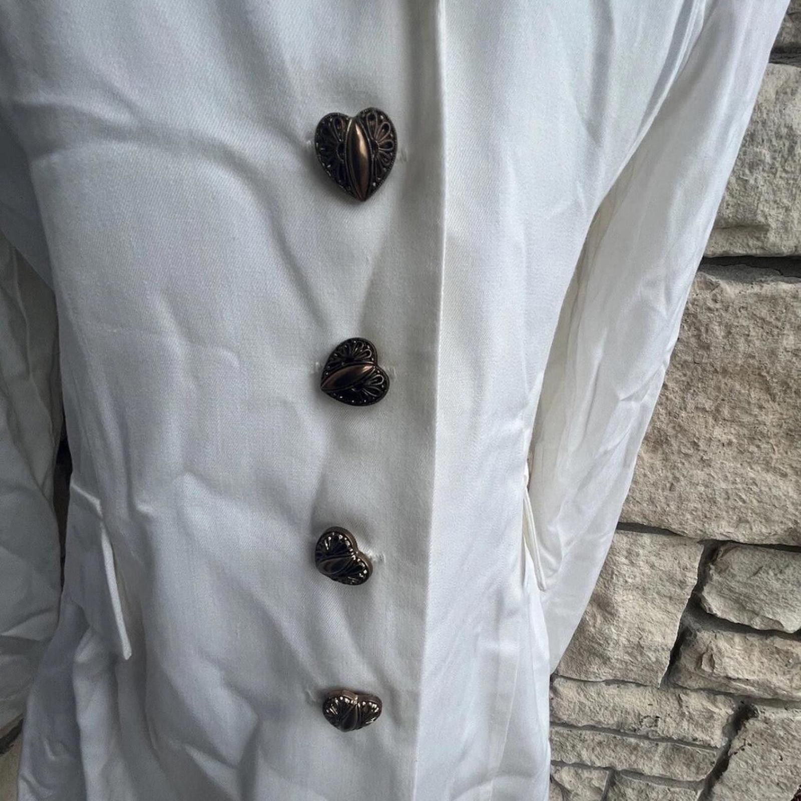 Other Vintage Women’s GSL Blazer hearts buttons valentine Day Size S / US 4 / IT 40 - 3 Thumbnail