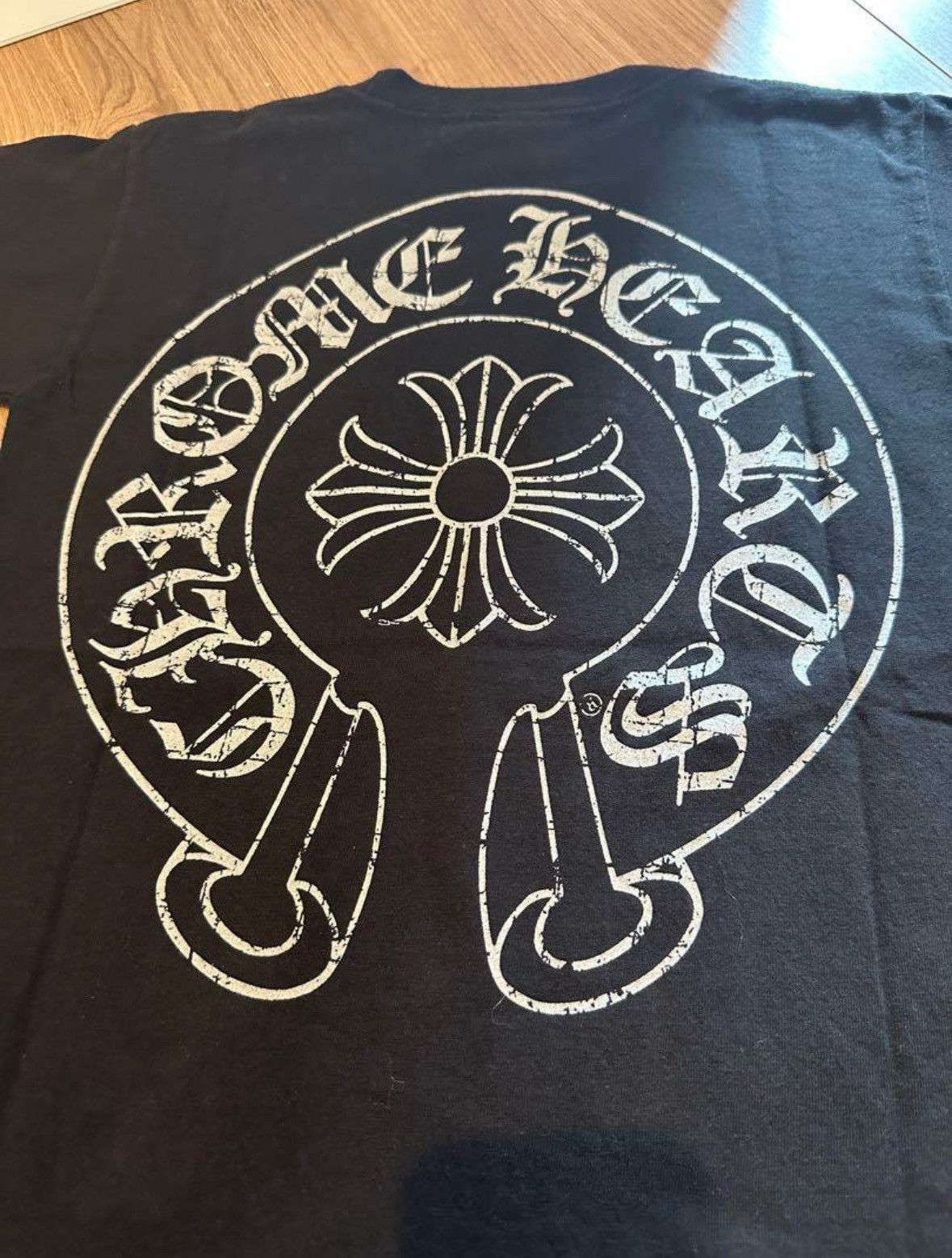 Chrome Hearts Chrome Hearts Vintage Black Horseshoe Plus Tee Size US S / EU 44-46 / 1 - 5 Thumbnail