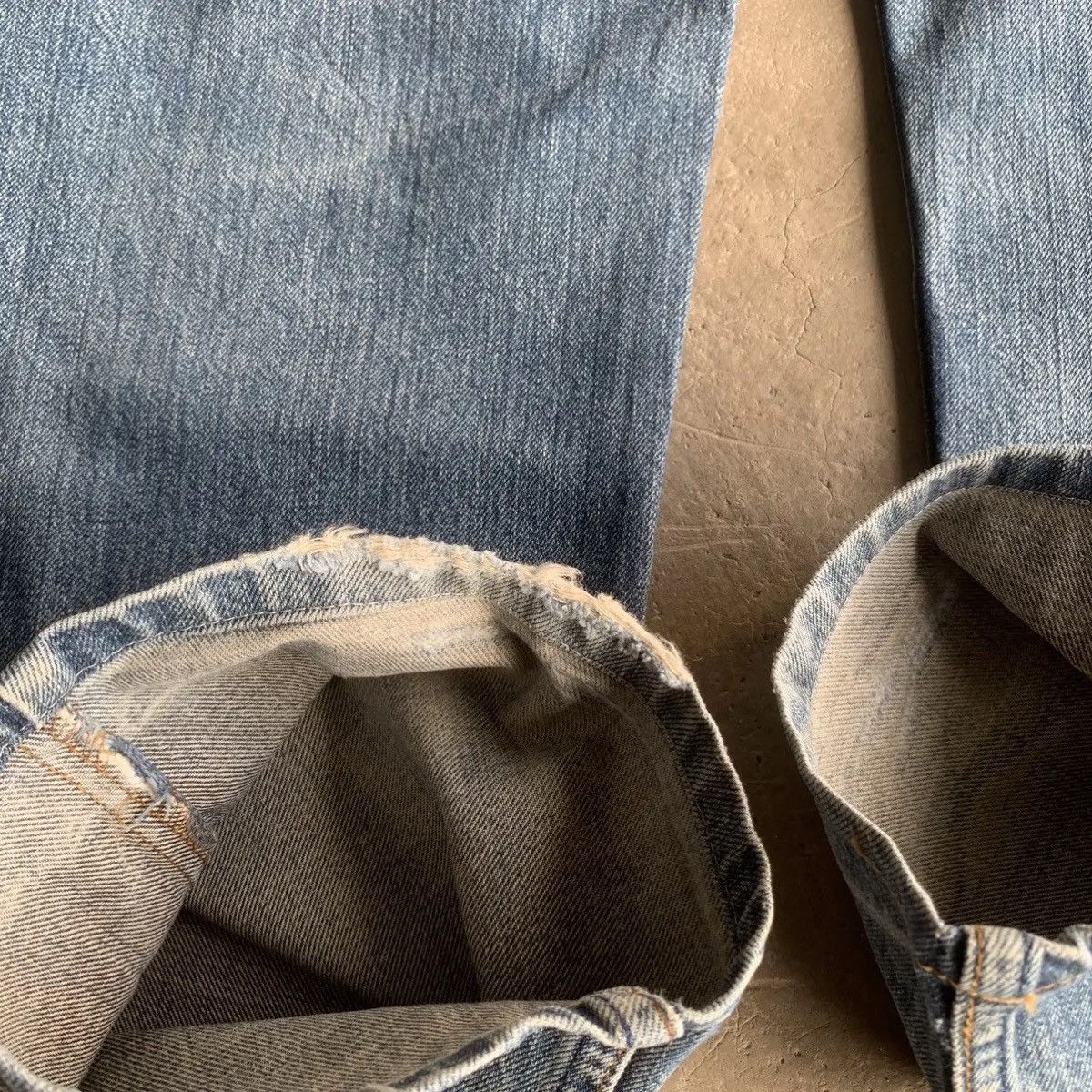 Levi's Vintage Levi’s 512 Blue Wash Jeans Distressed Denim Pants Size US 28 / EU 44 - 16 Thumbnail