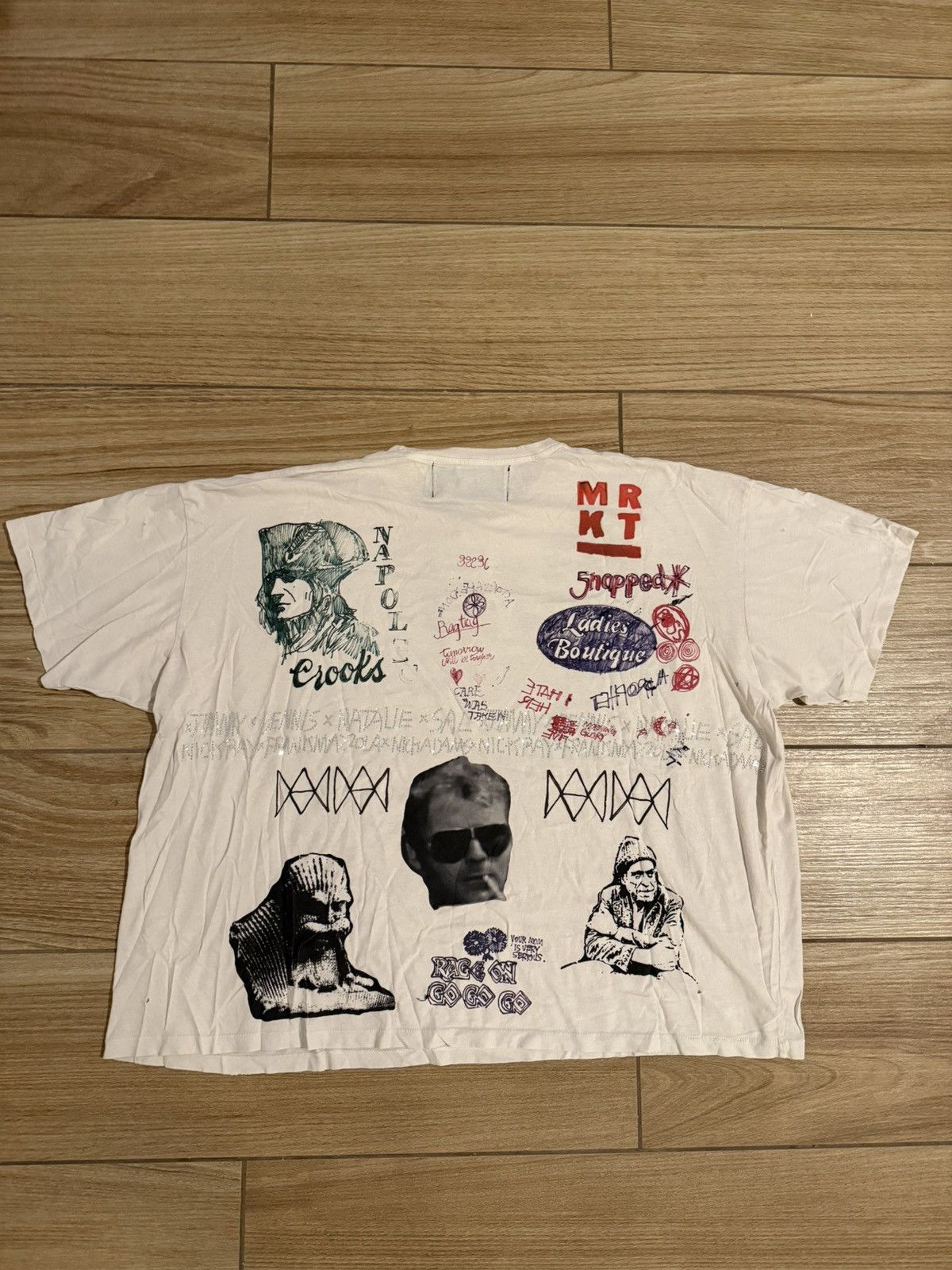 Paly Hollywood Paly Hollywood Scorpio Rising Tee - Ivory Size US XXL / EU 58 / 5 - 8 Thumbnail