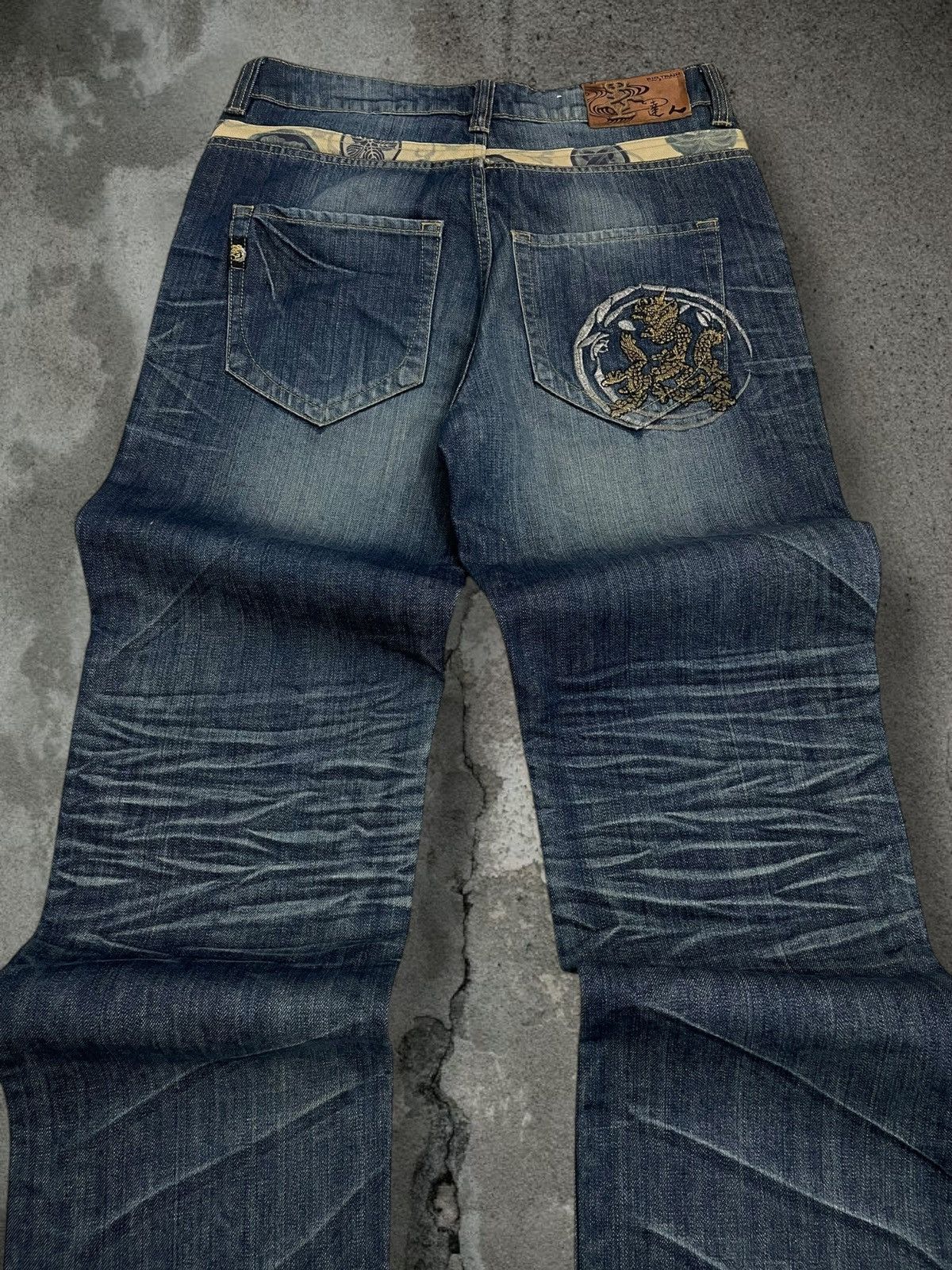 Tornado Mart Vintage Og Japan Designer Osaka Train Tribal Tradition Denim Size US 30 / EU 46 - 12 Thumbnail
