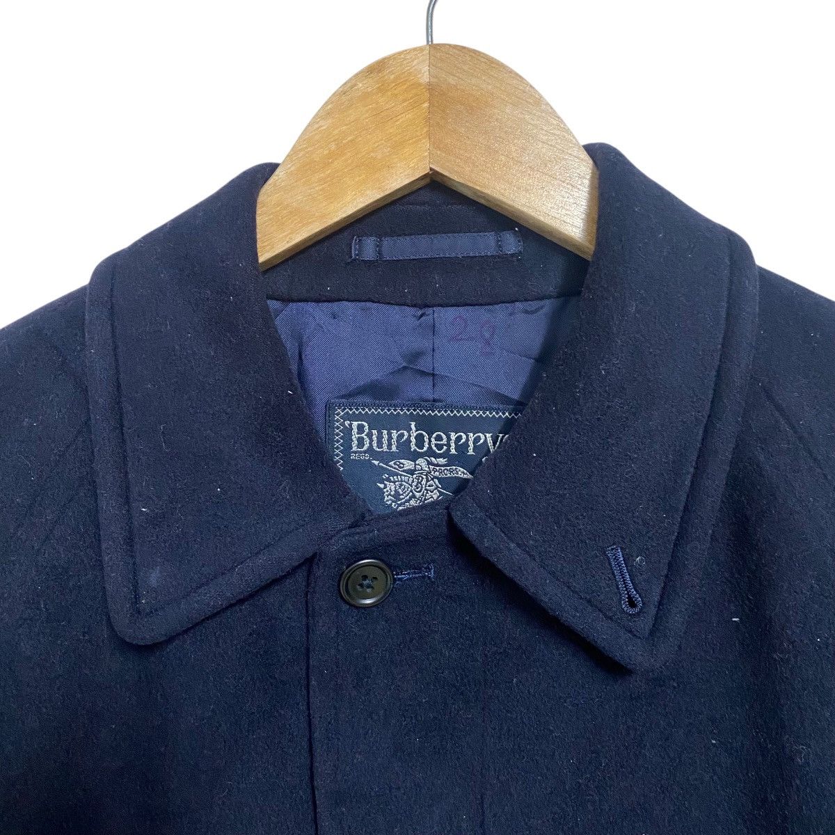 Burberry Prorsum Vintage 80s Burberrys Prorsum Cashmere Wool Long Coat Size US M / EU 48-50 / 2 - 7 Thumbnail